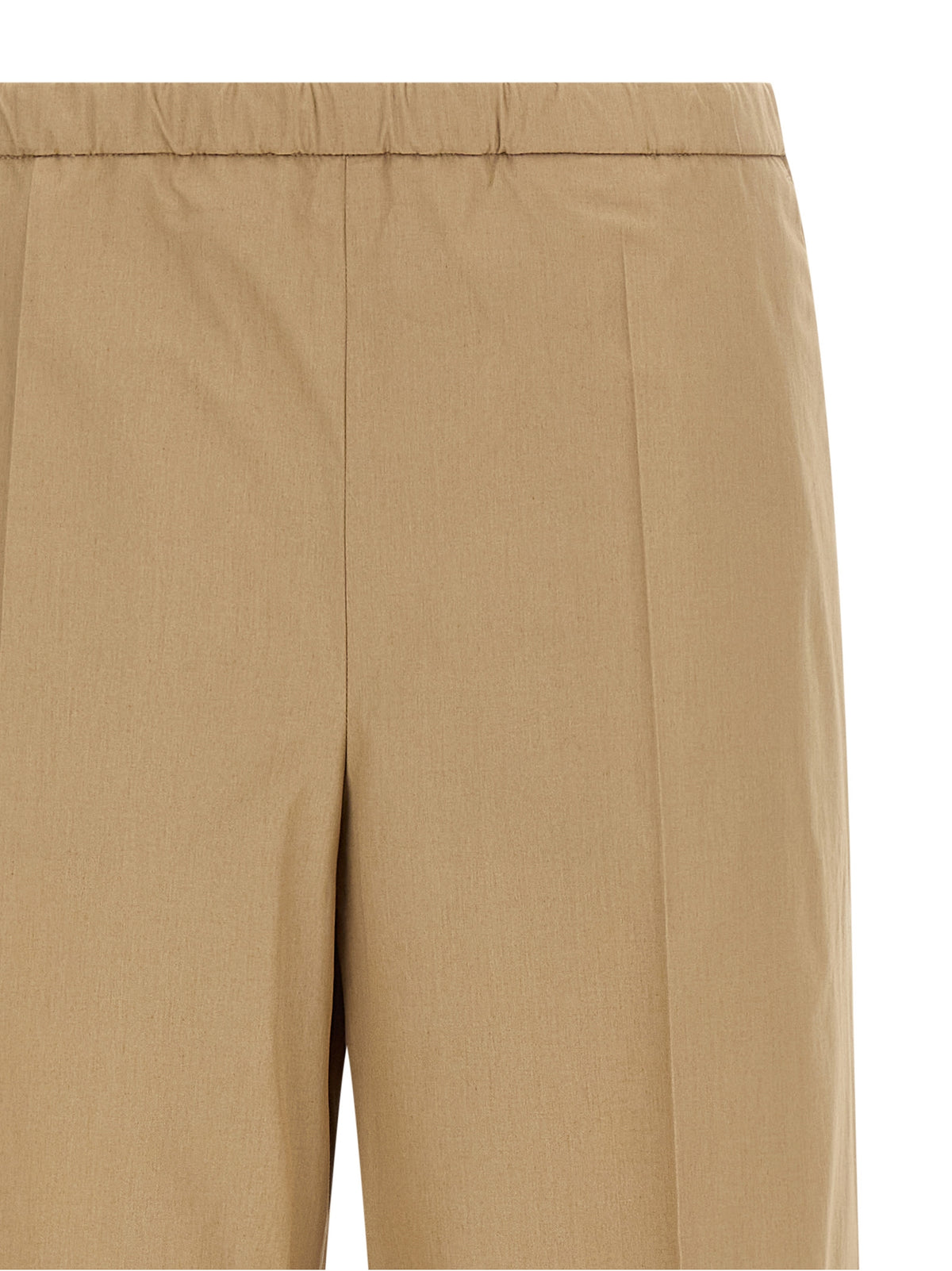 Moncler Beige Cotton Casual Pants