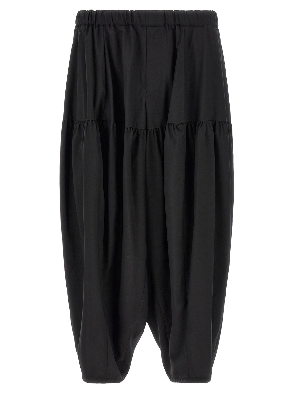 Comme Des Garçons Black Polyester Casual Pants