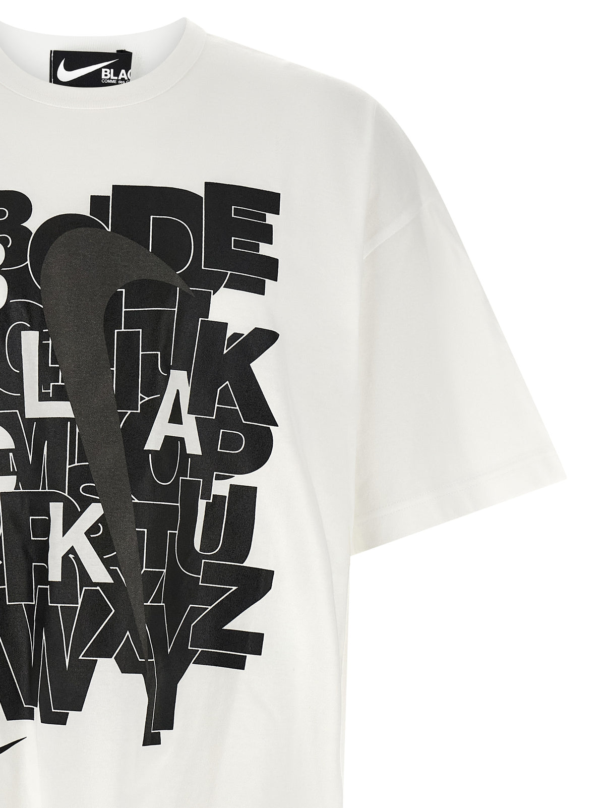 Comme Des Garçons White Cotton T-Shirt