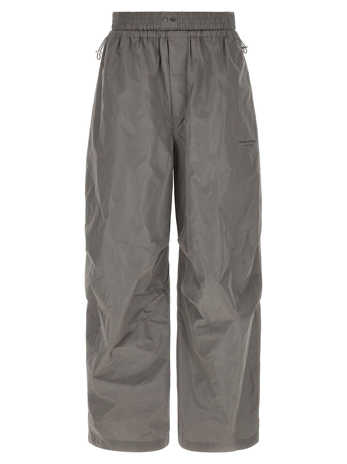 Alexander Wang Gray Polyester Athletic Pants