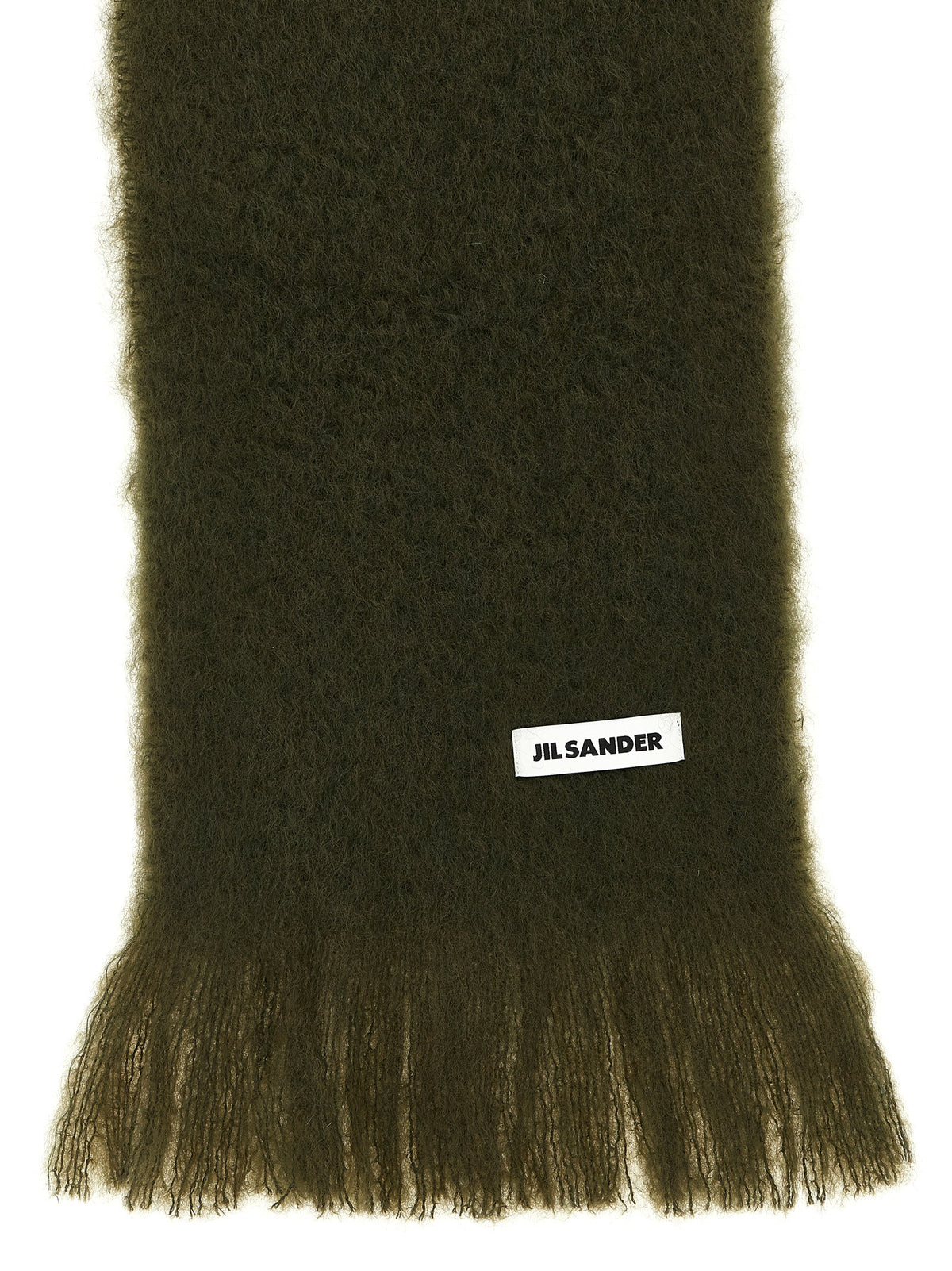 Jil Sander Bicolor Wool Scarf
