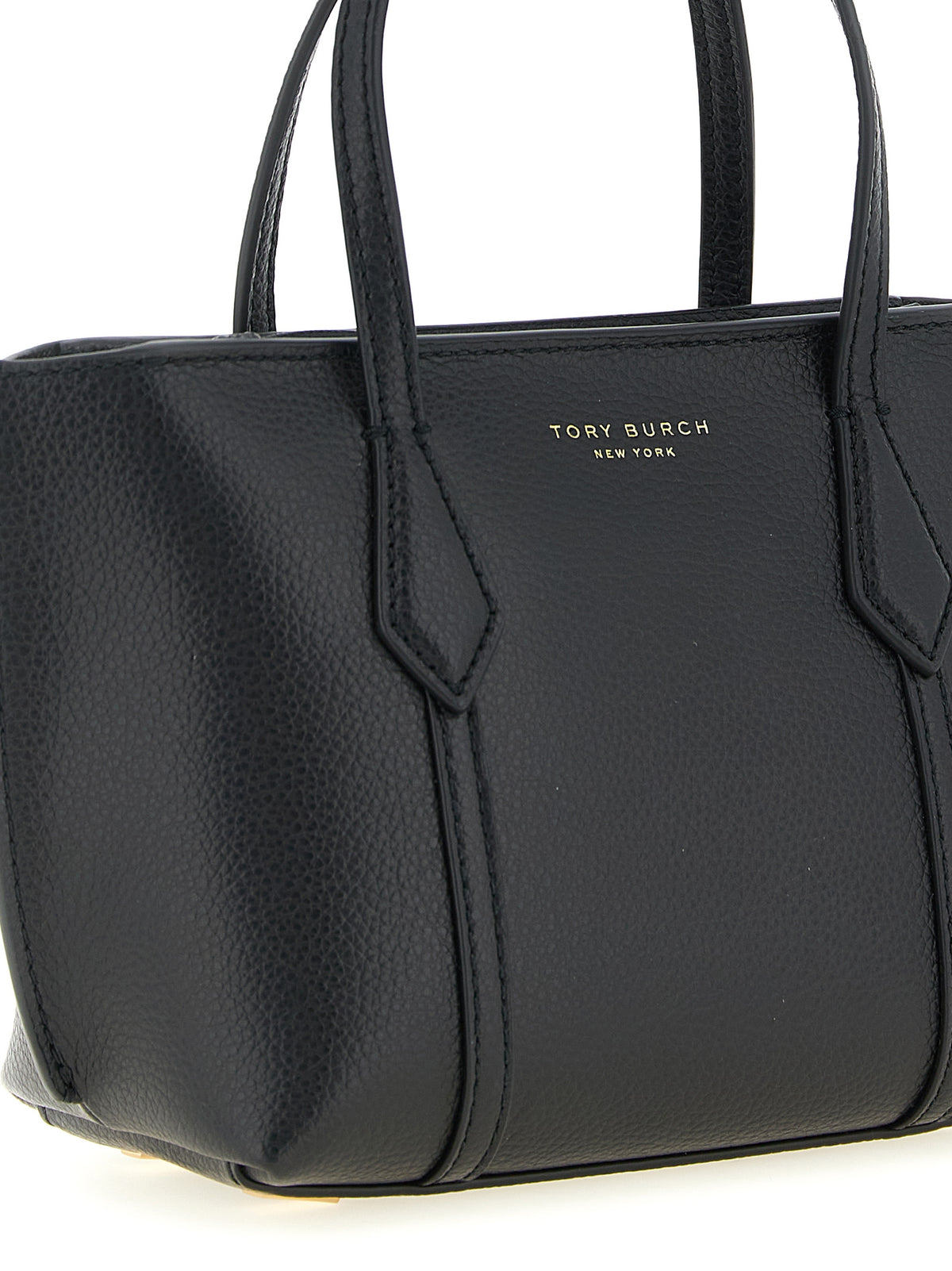 Tory Burch Black Cowhide Handbag