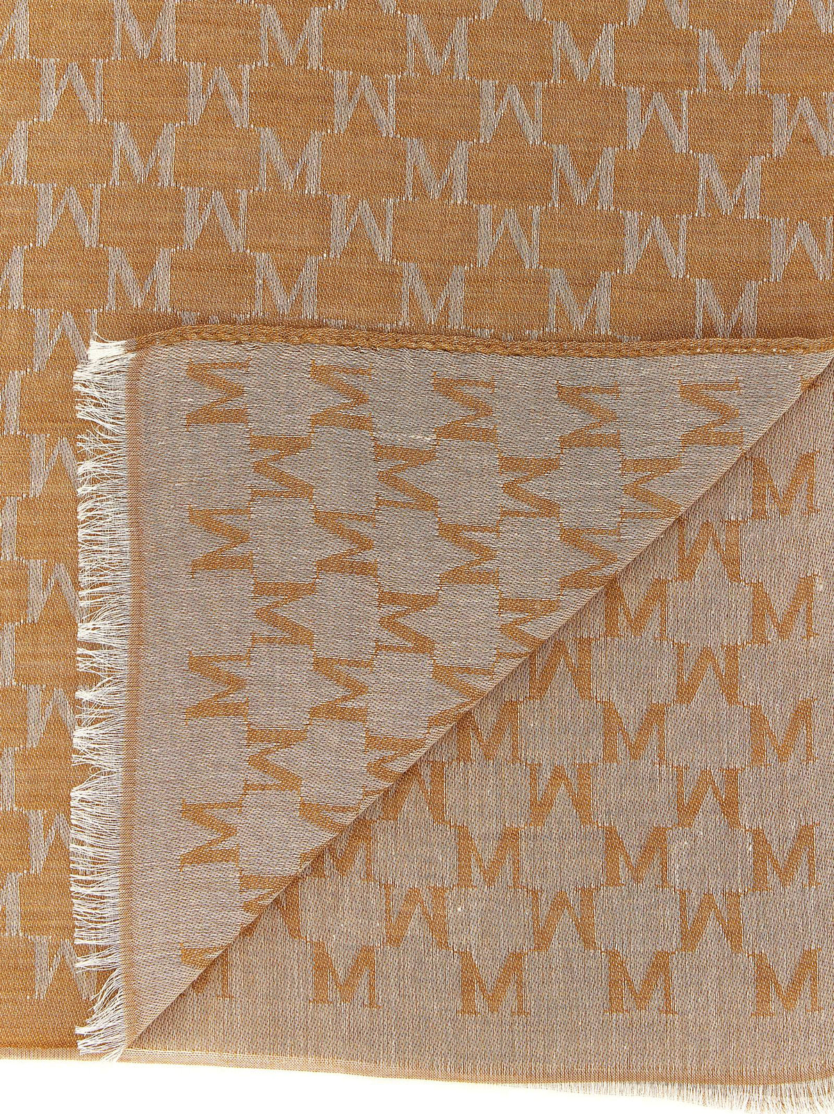 Max Mara Brown Cotton Foulard