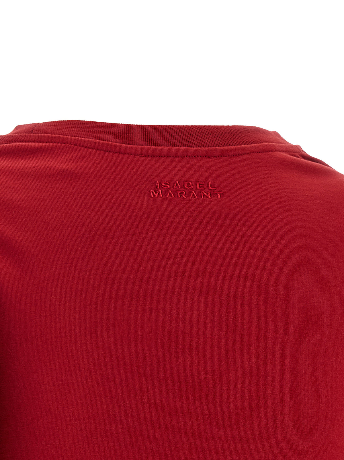 Isabel Marant Red Cotton Short Dress
