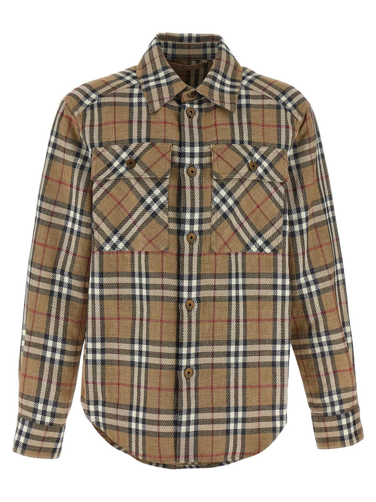 Burberry Brown Cotton Blouse