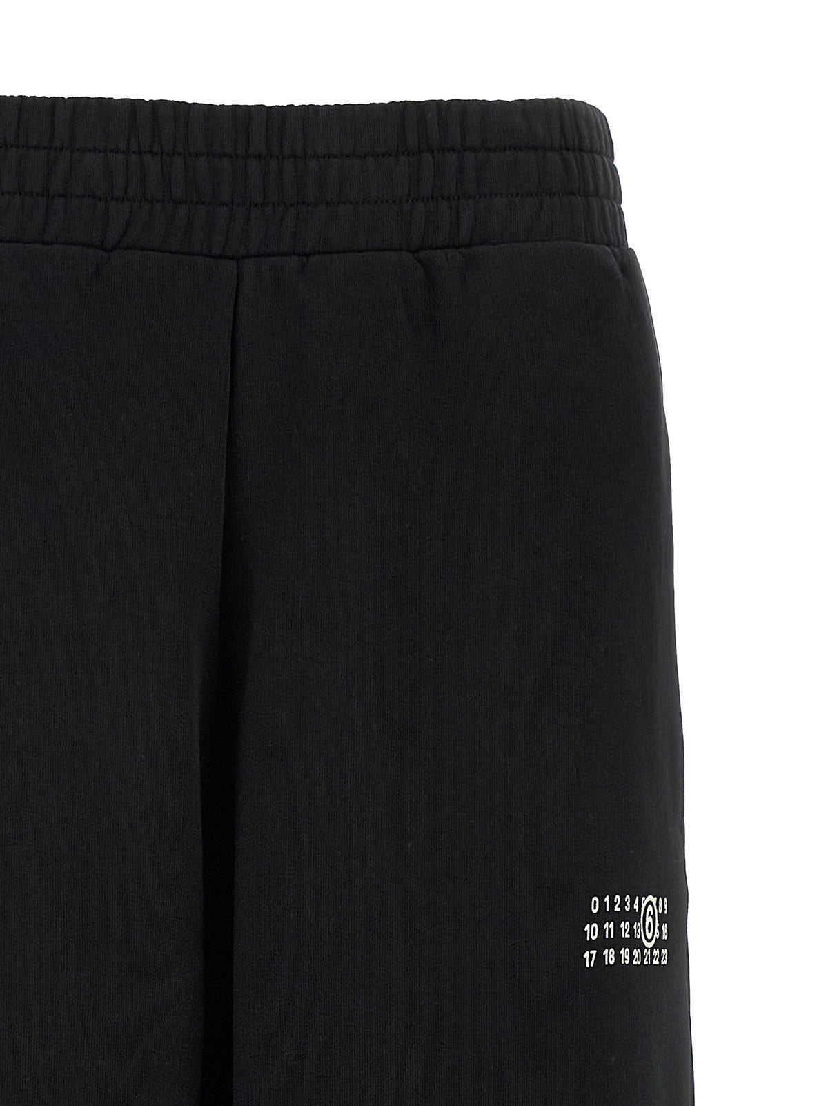 MM6 Maison Margiela Black Cotton Joggers (Workout Pants)