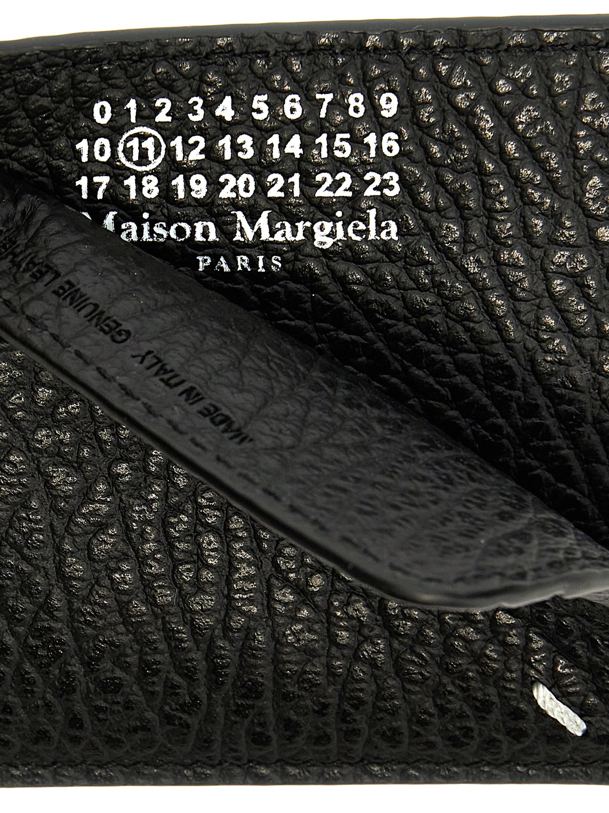 Maison Margiela Black Calfskin Cardholder