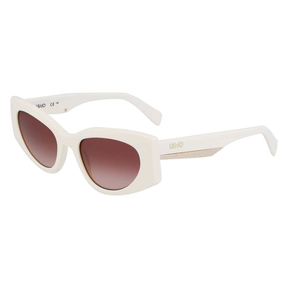 Liu Jo White Acetate Sunglasses