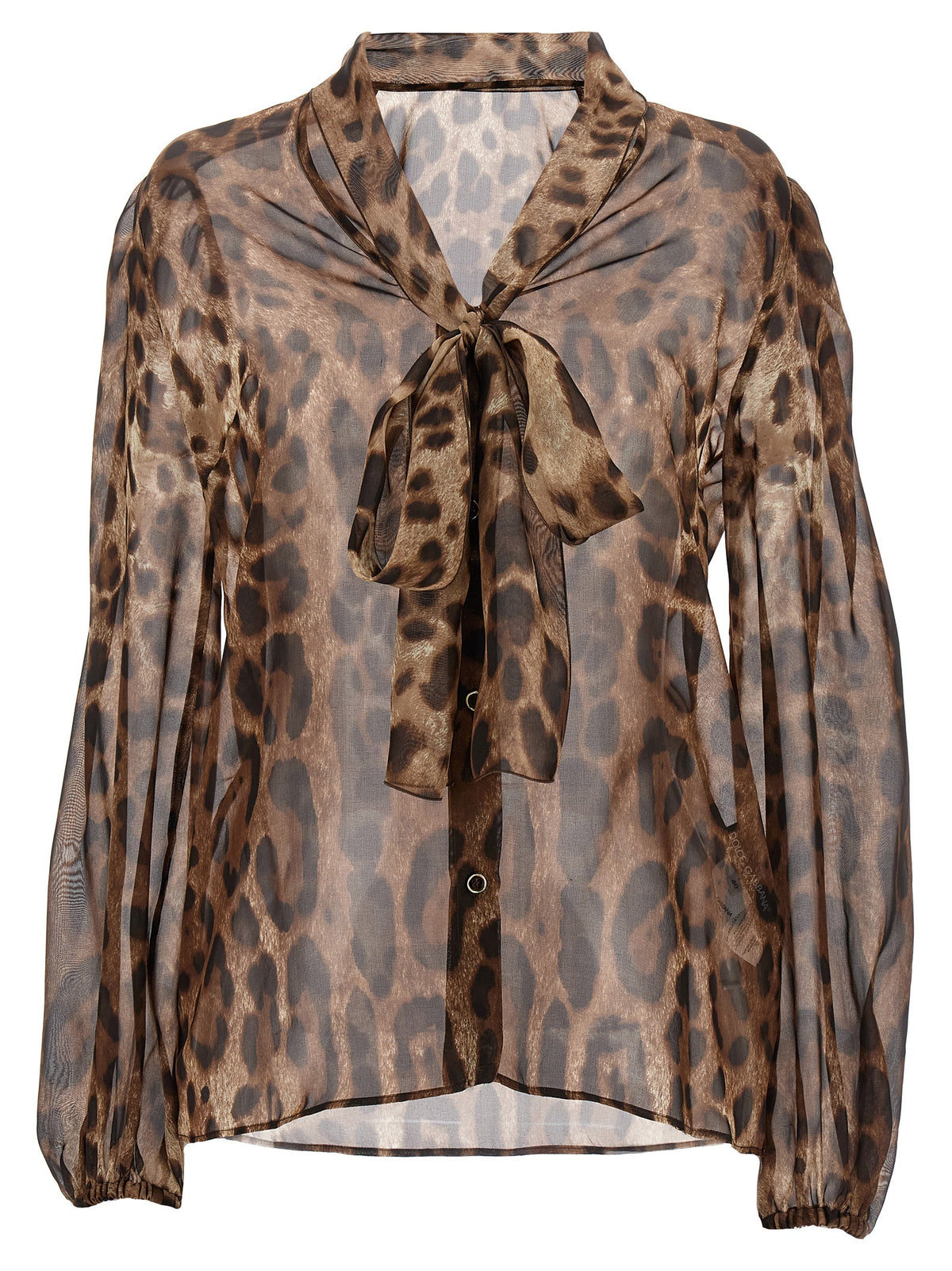 Dolce & Gabbana Multicolor Silk Blouse