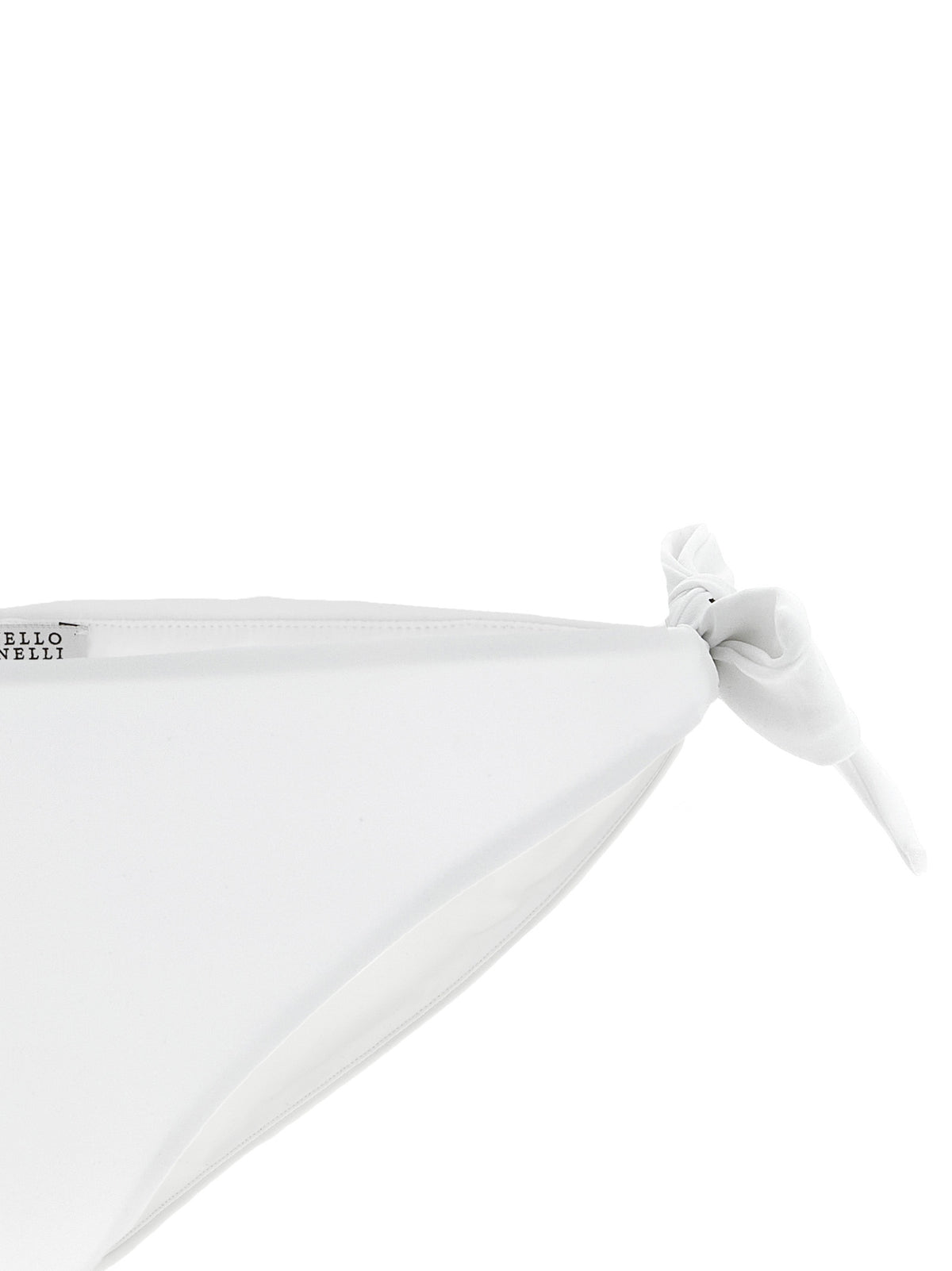 Brunello Cucinelli White Polyamide Swim Briefs
