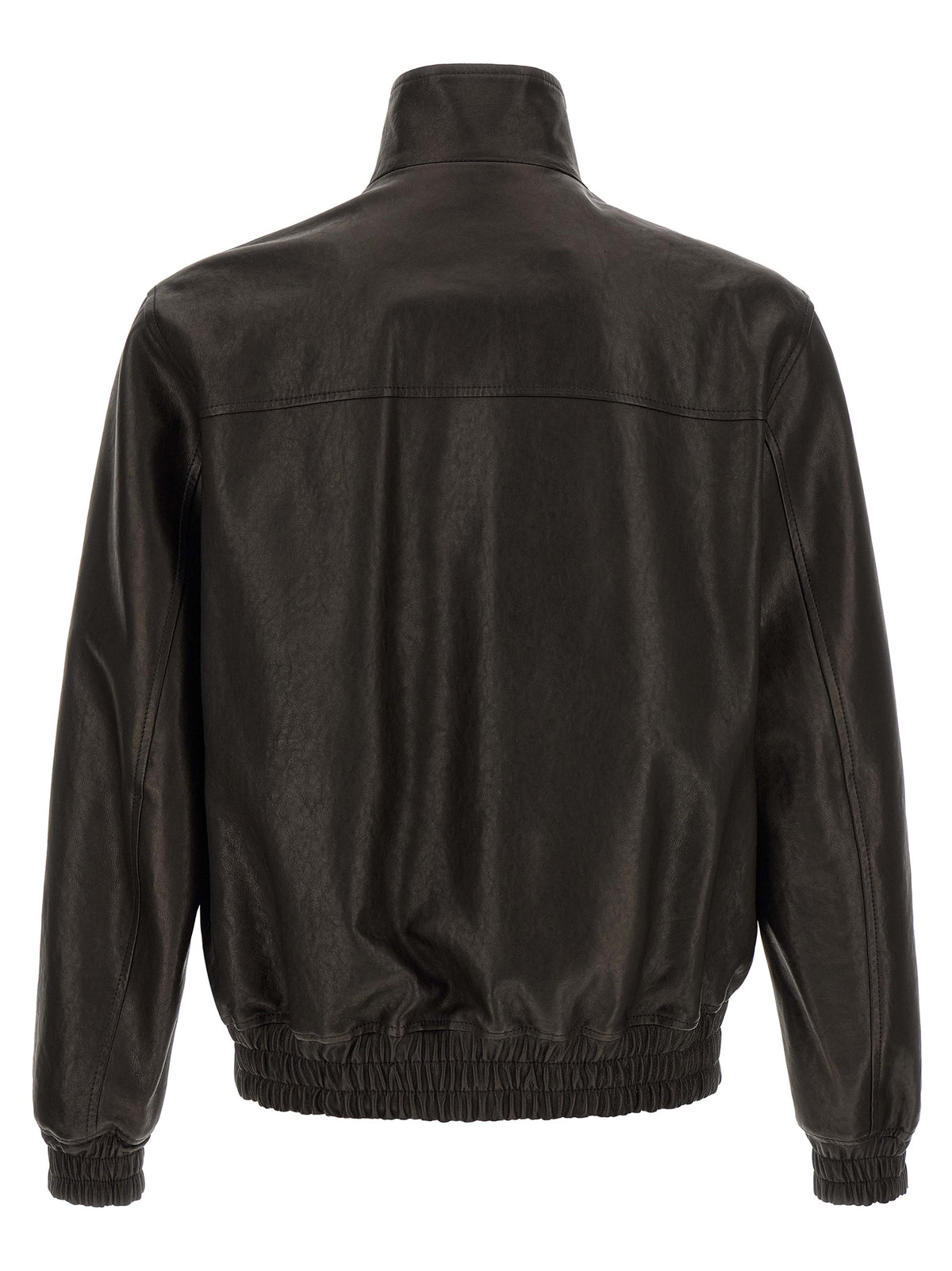 Valentino Garavani Black Calfskin Leather Jacket