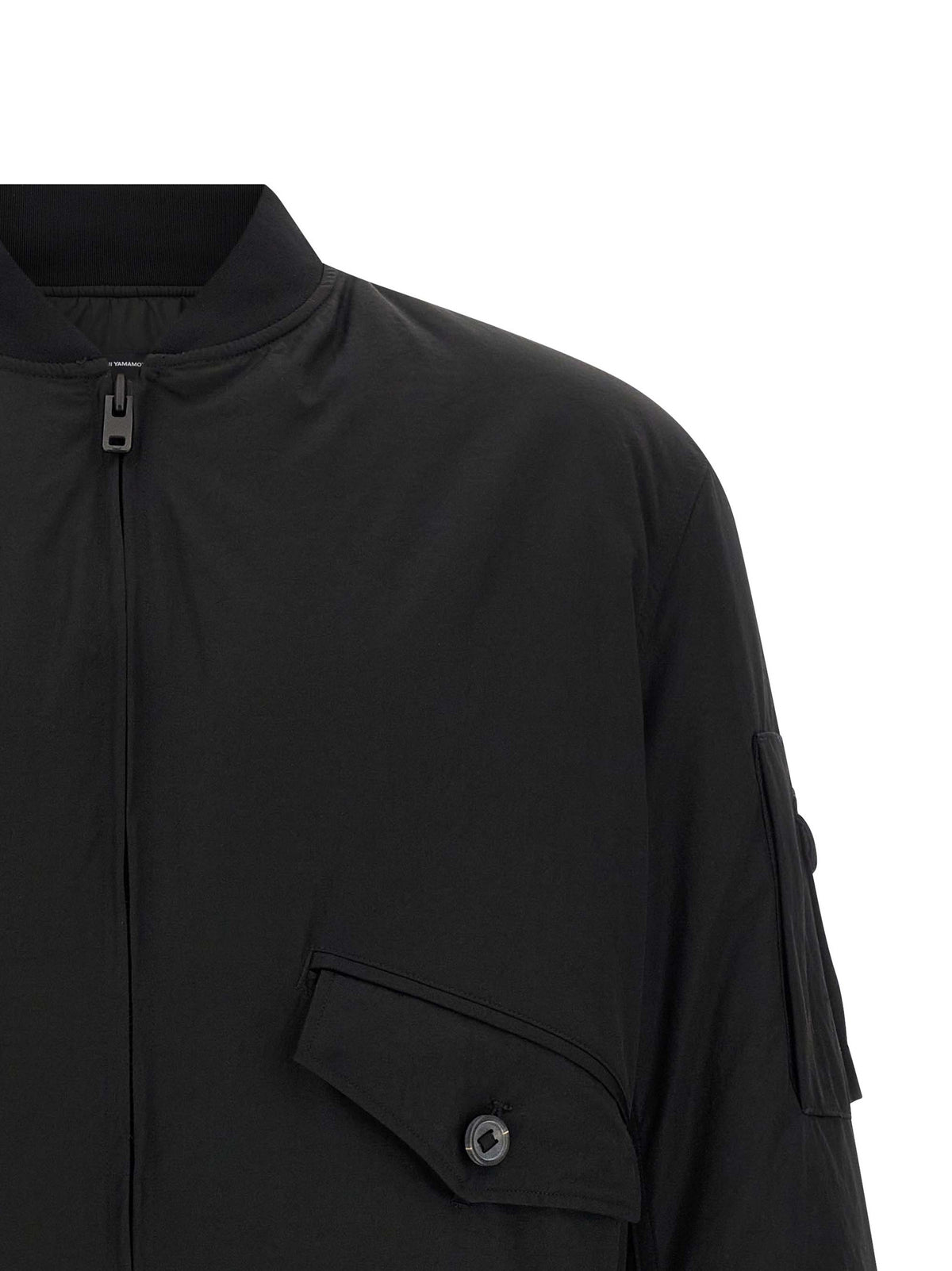 Y-3 Black Polyamide Bomber