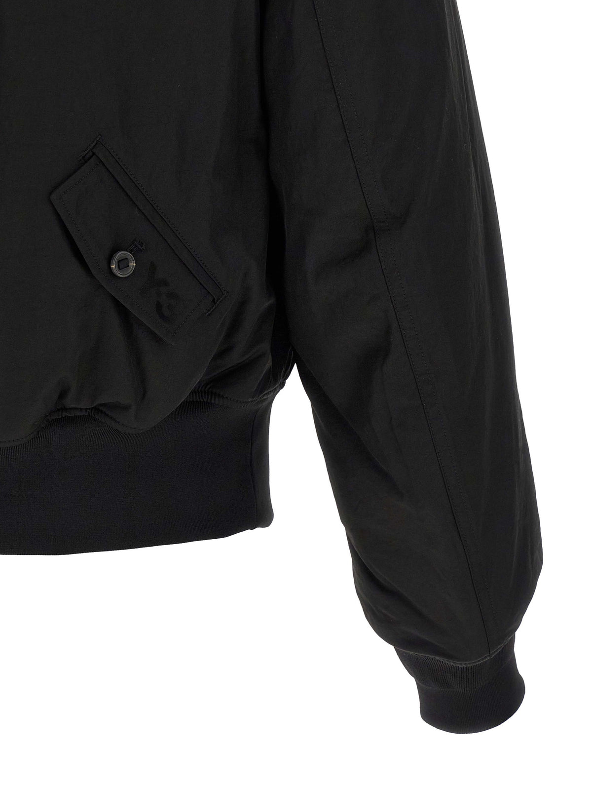 Y-3 Black Polyamide Bomber