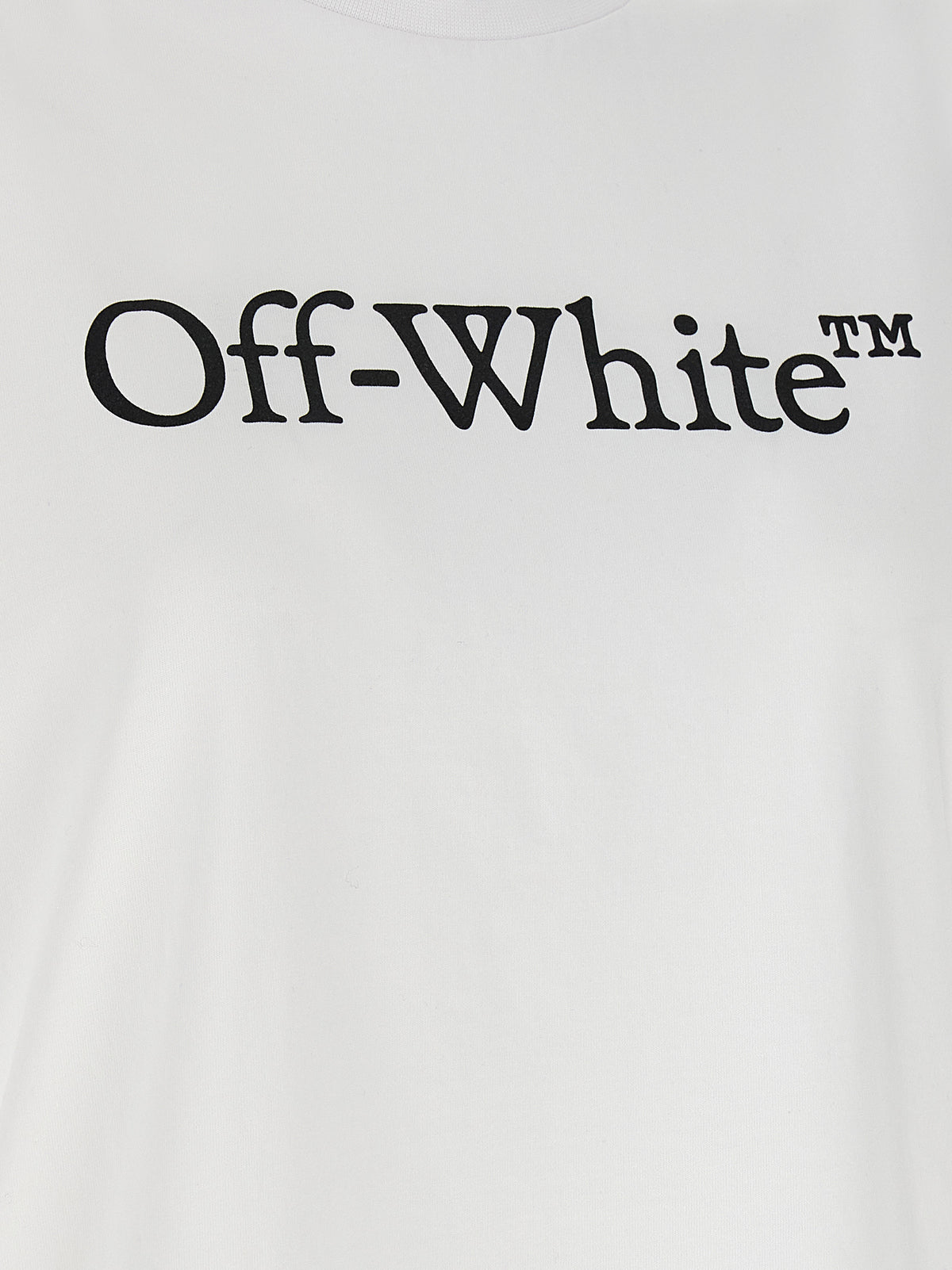 Off-White White Cotton T-Shirt