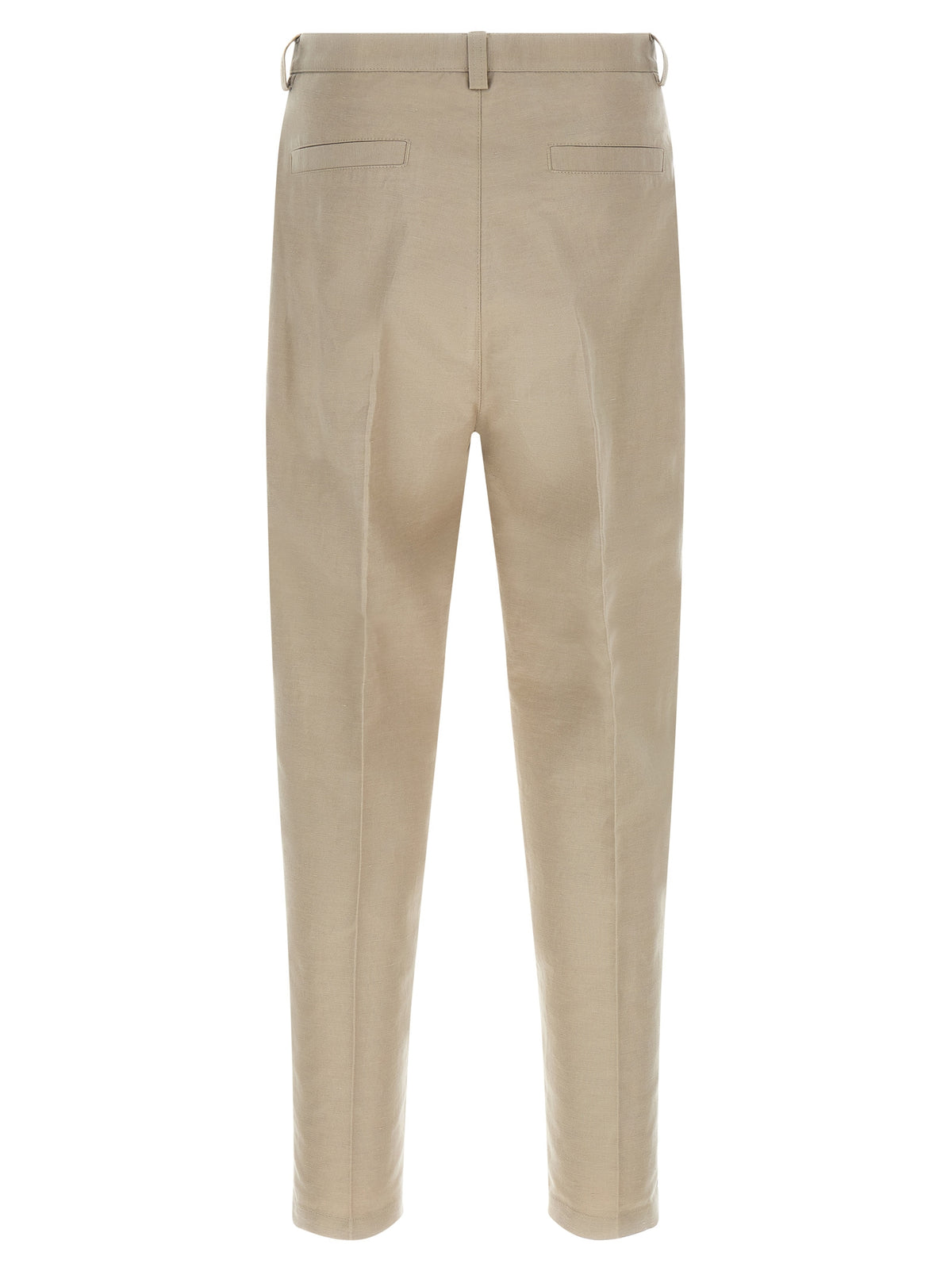 Brunello Cucinelli Brown Cotton Casual Pants