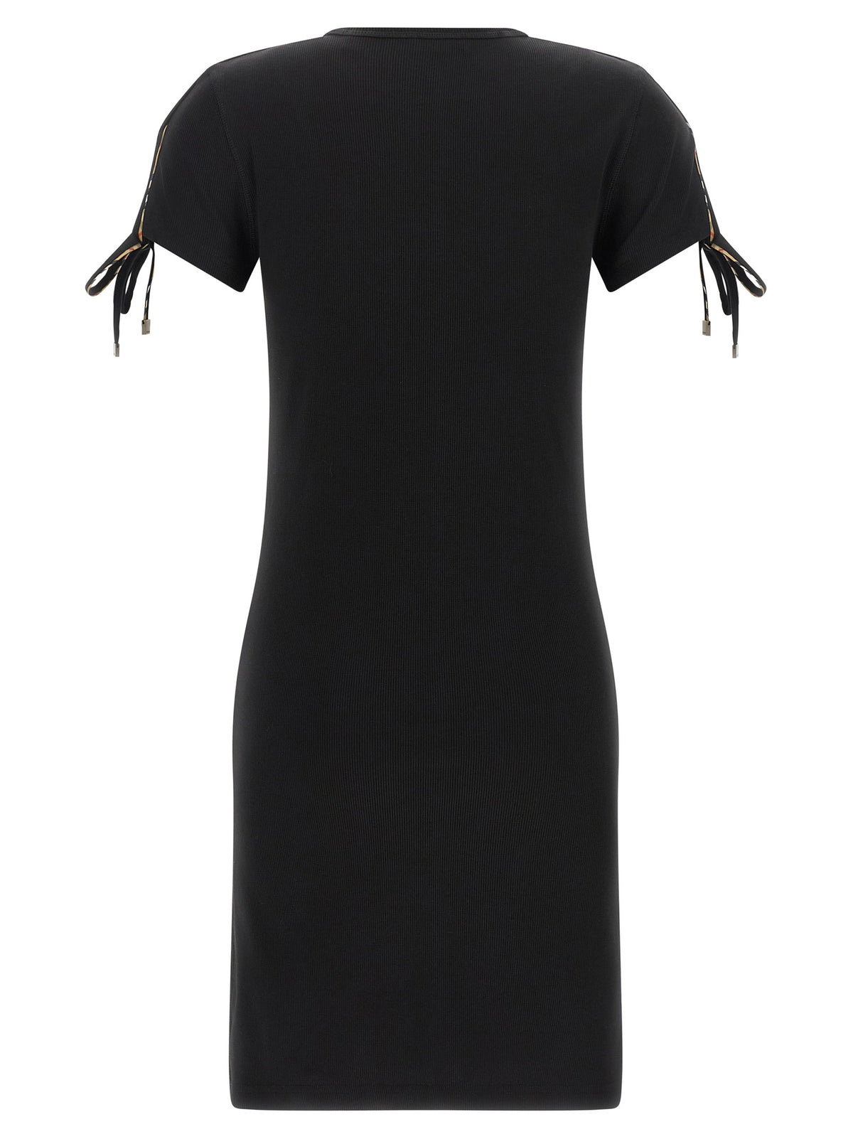 Burberry Black Cotton Short Dress