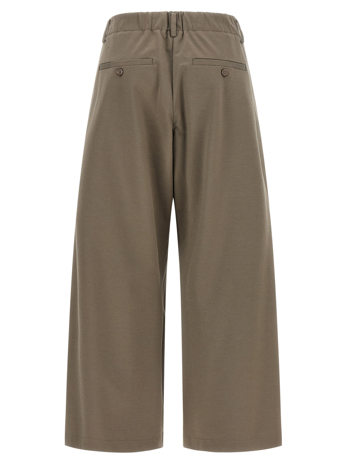 Brunello Cucinelli Gray Cotton Athletic Pants