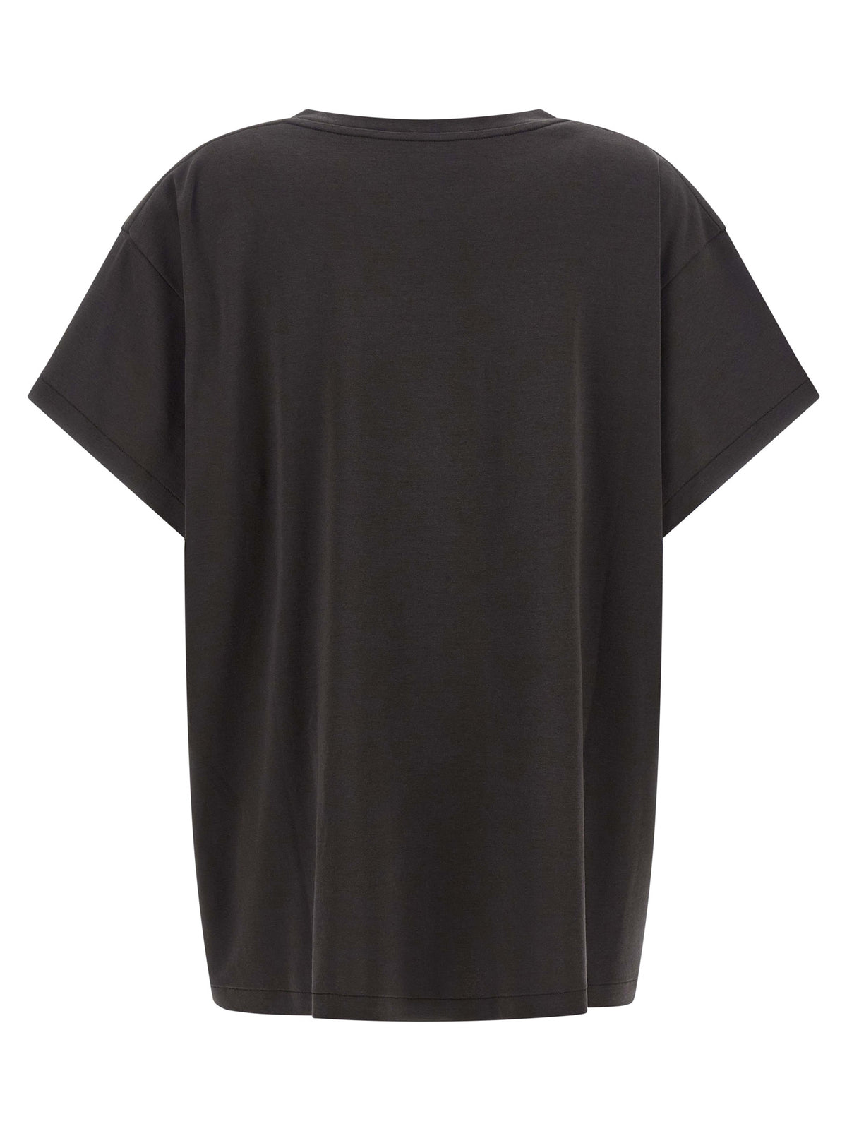Khaite Gray Cotton T-Shirt