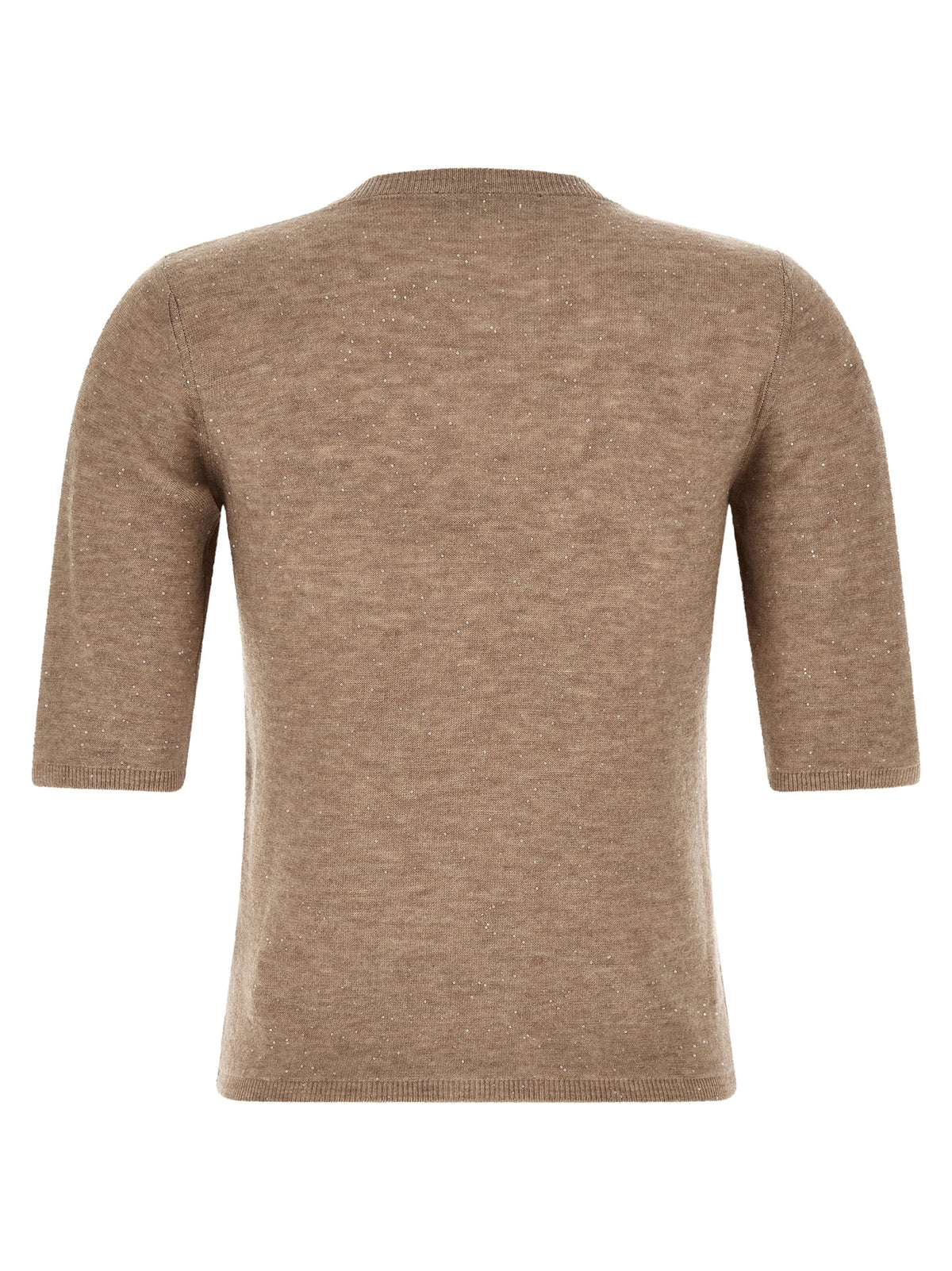 Fabiana Filippi Beige Wool T-Shirt