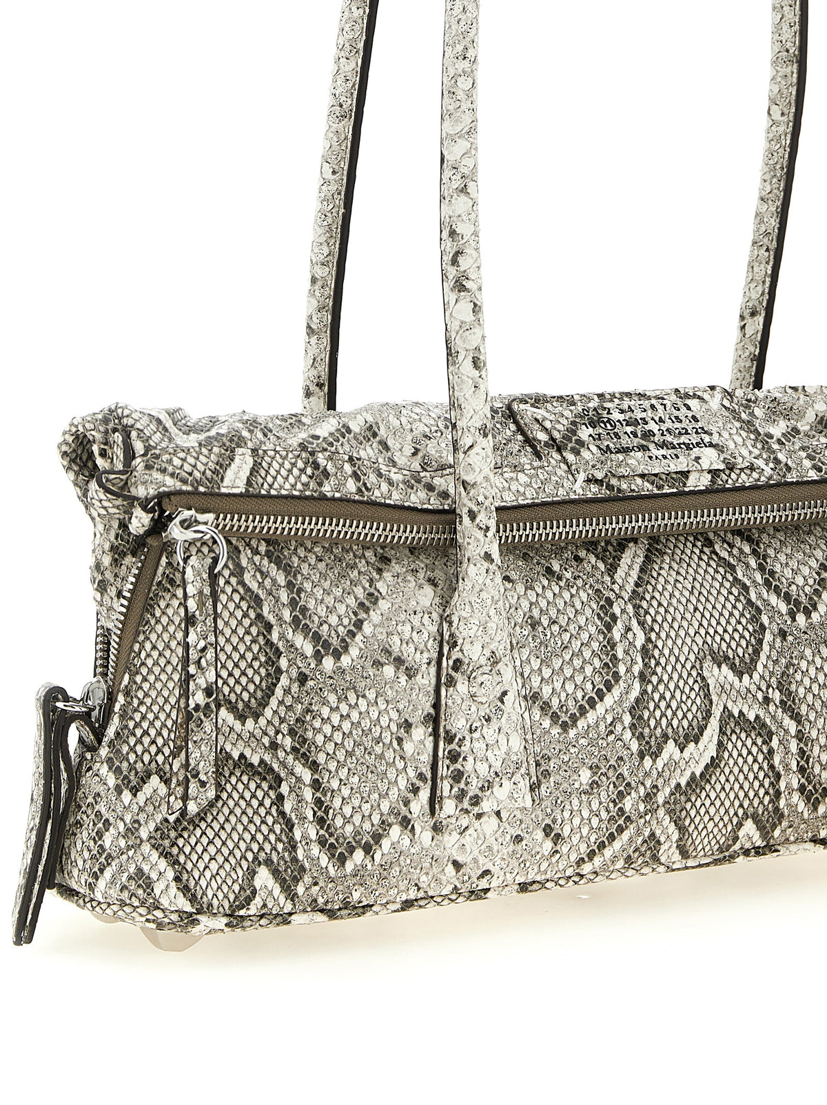Maison Margiela Gray Goatskin Shoulder Bag