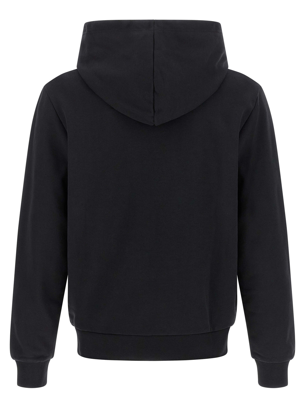 A.P.C. Black Cotton Hoodie