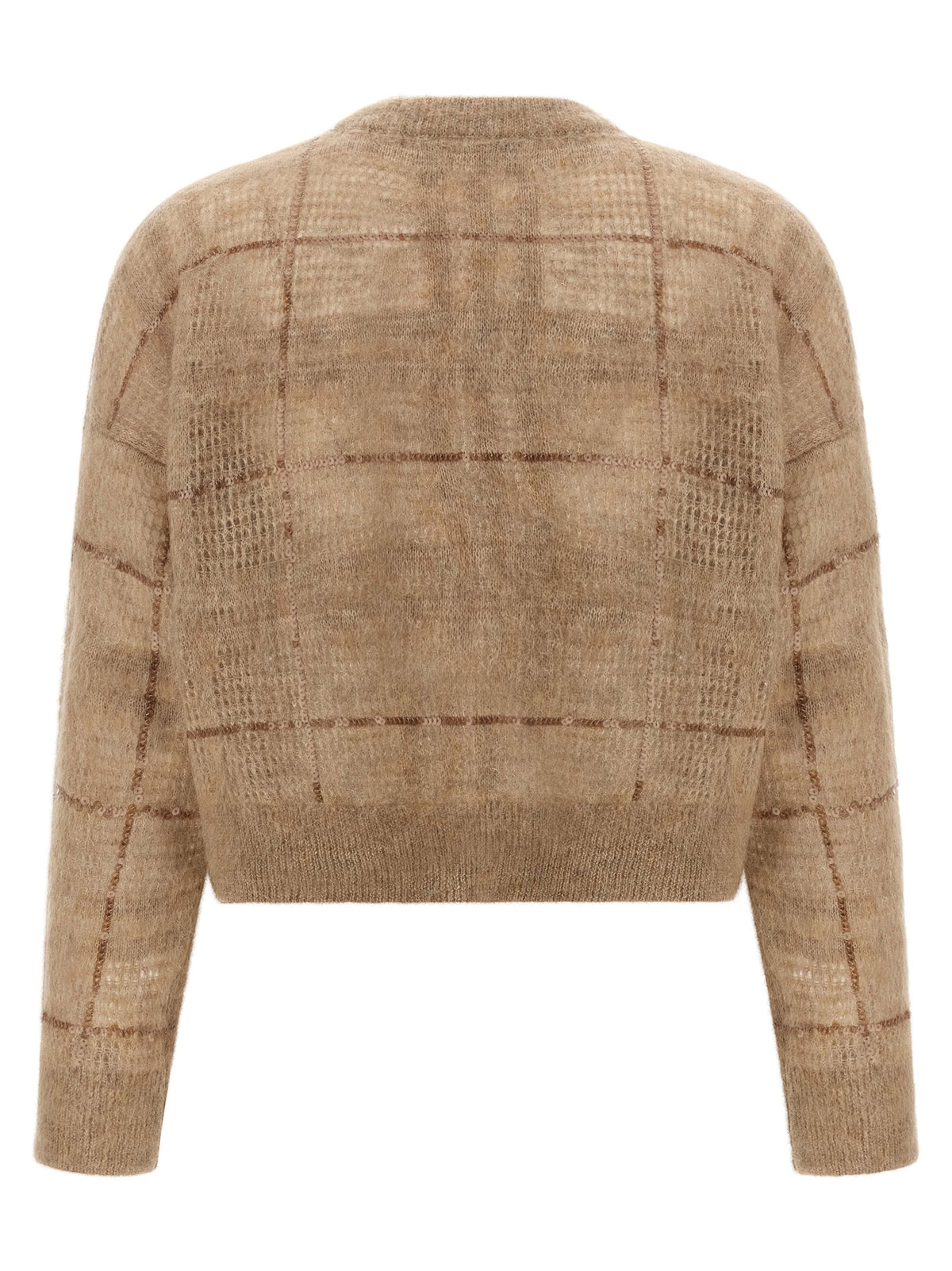Brunello Cucinelli Beige Wool Cardigan