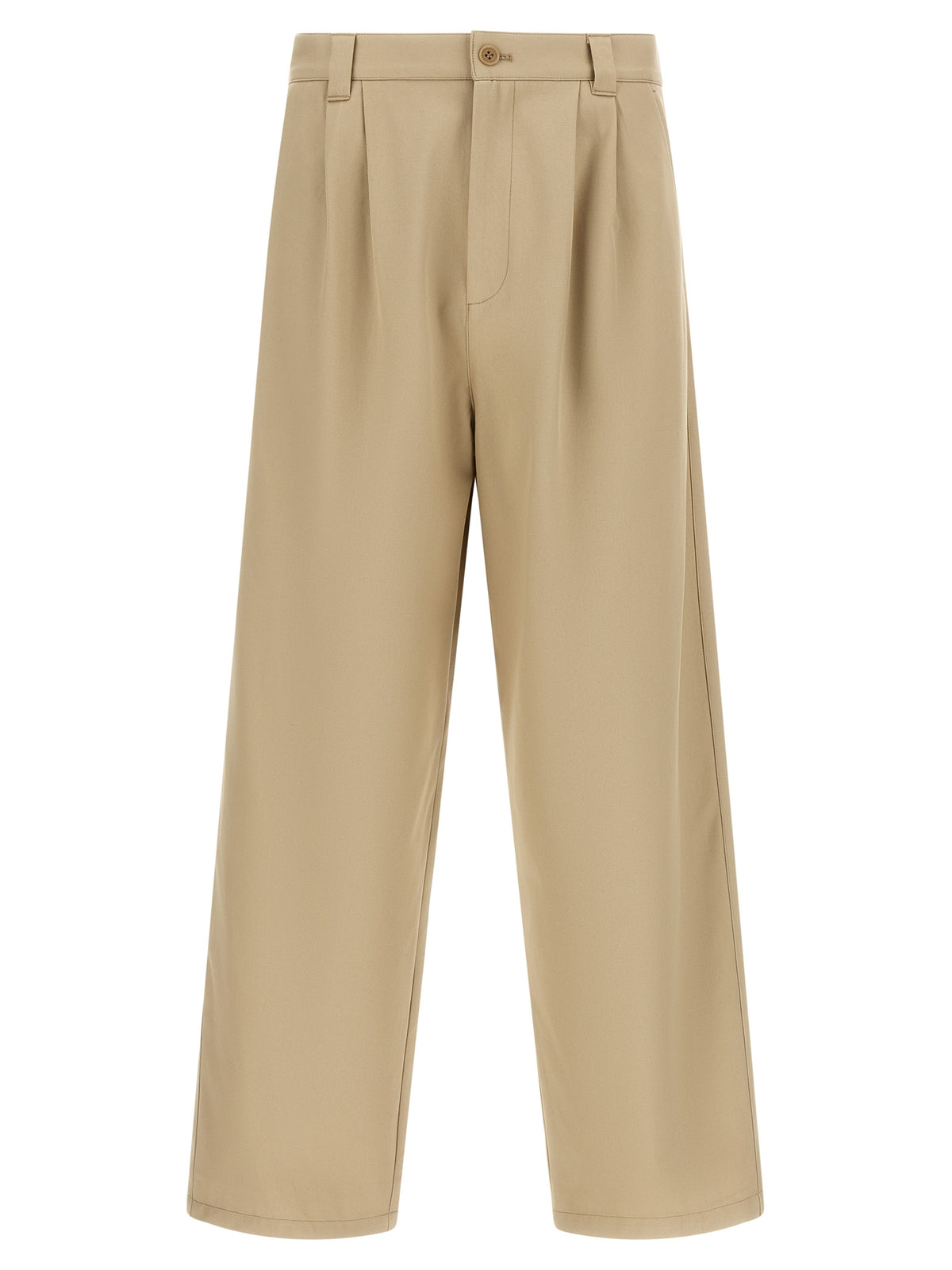 A.P.C. Beige Cotton Casual Pants