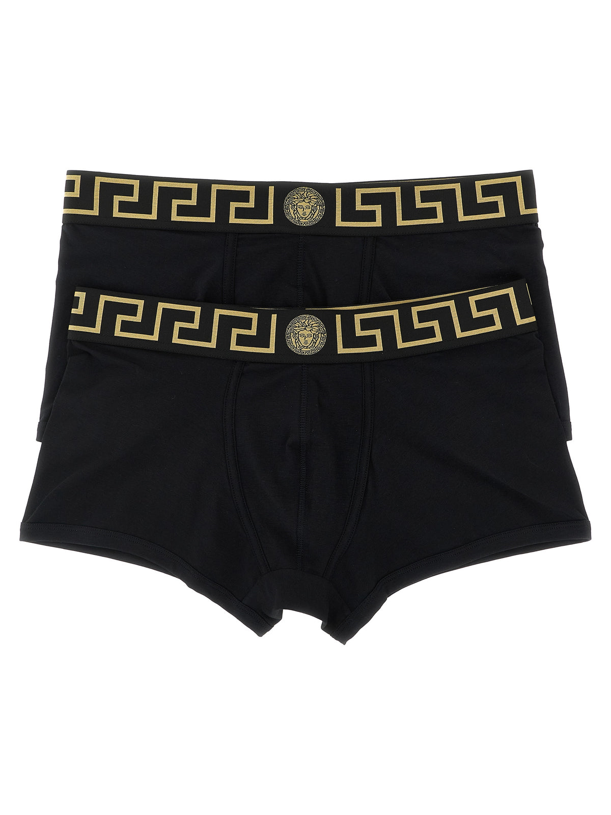 Versace Black Cotton Boxers