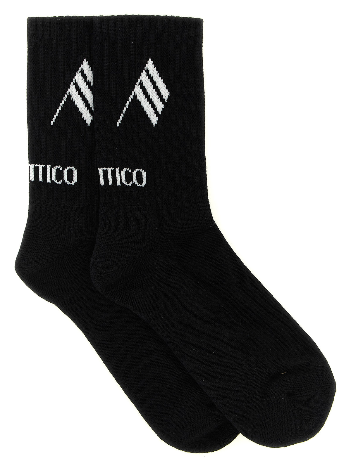 The Attico Bicolor Cotton Socks