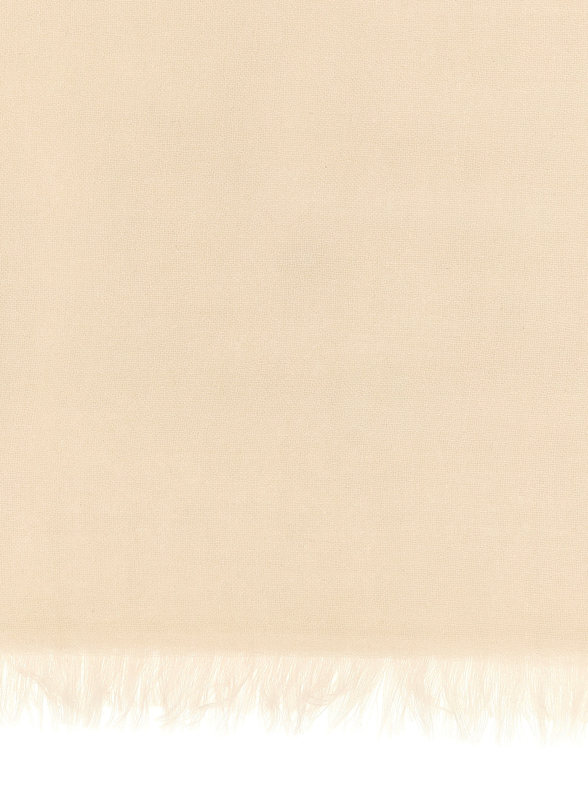 Brunello Cucinelli Beige Cashmere Scarf