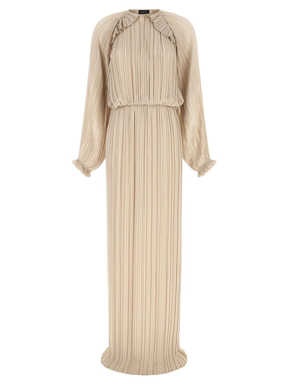 Fabiana Filippi Beige Polyester Long Dress