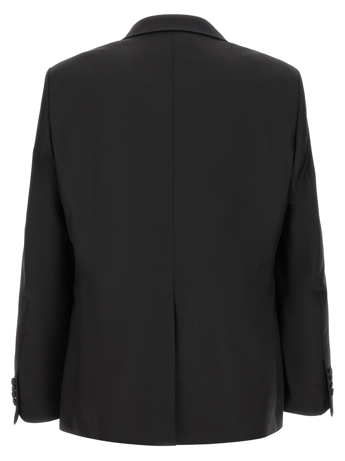 Tagliatore Black Virgin Wool Two-Piece Suit