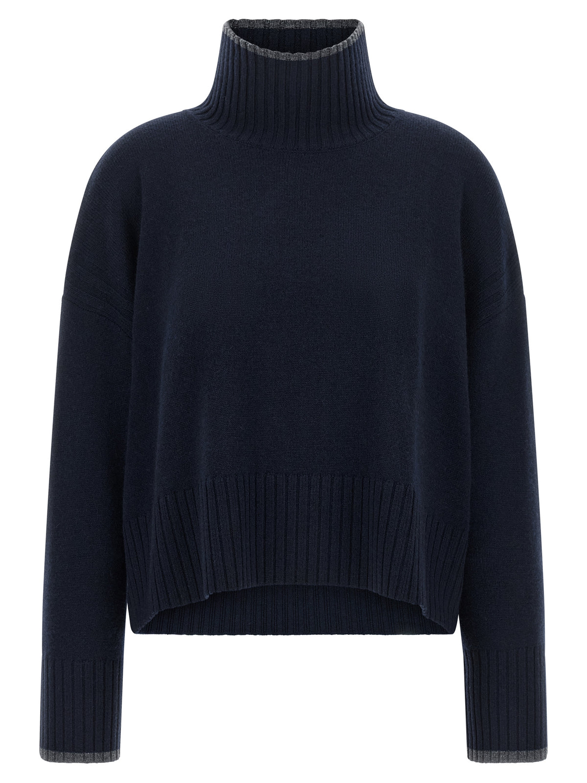 PINKO Blue Wool Cardigan