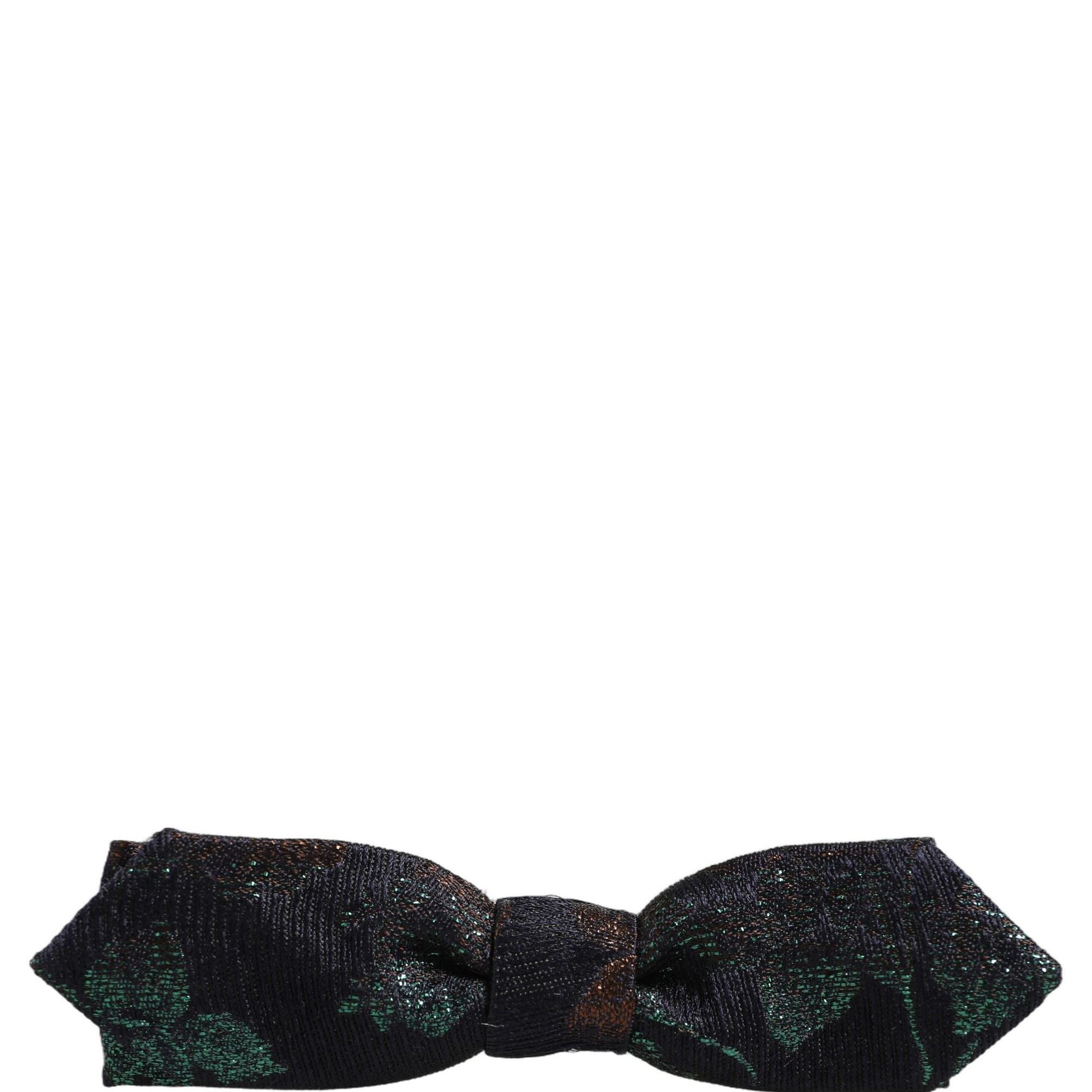 Dolce & Gabbana Men Multicolor 100% Silk Adjustable Neck Papillon Bow Tie