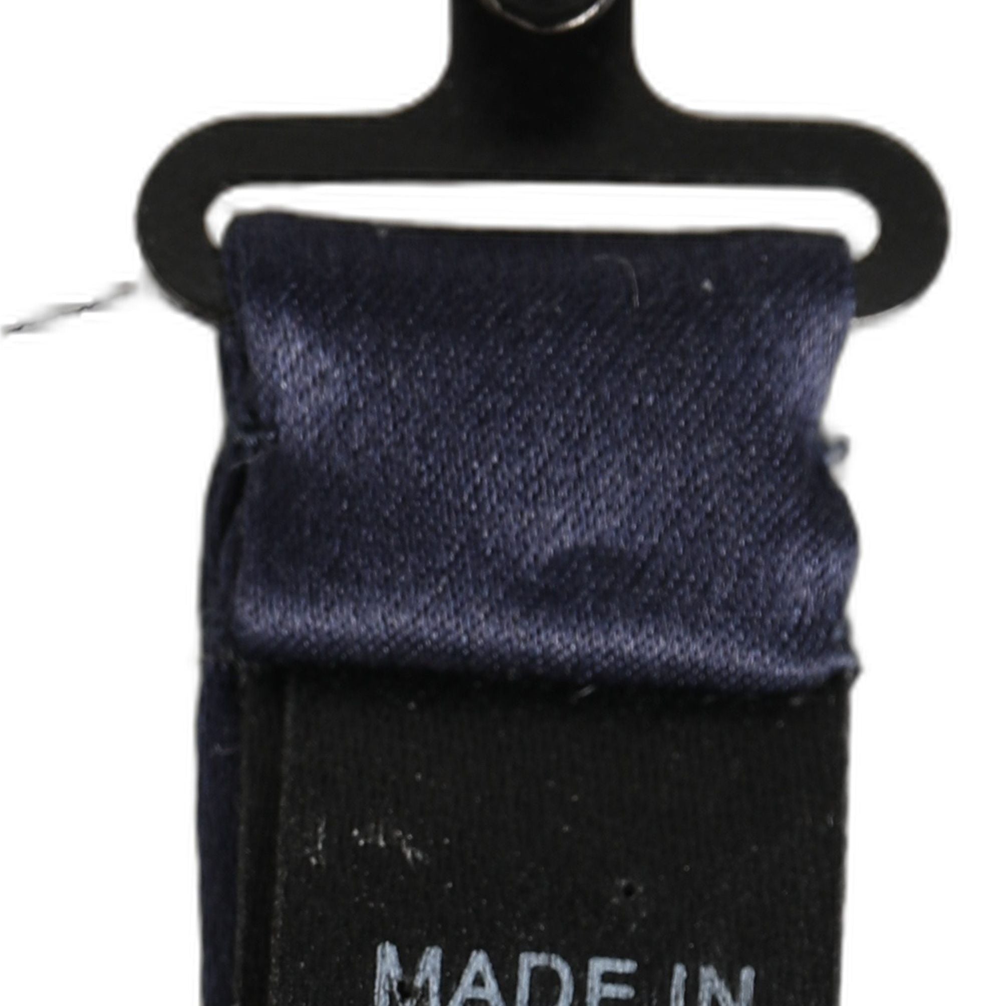 Dolce & Gabbana Dark Blue 100% Silk Adjustable Neck Papillon Bow Tie