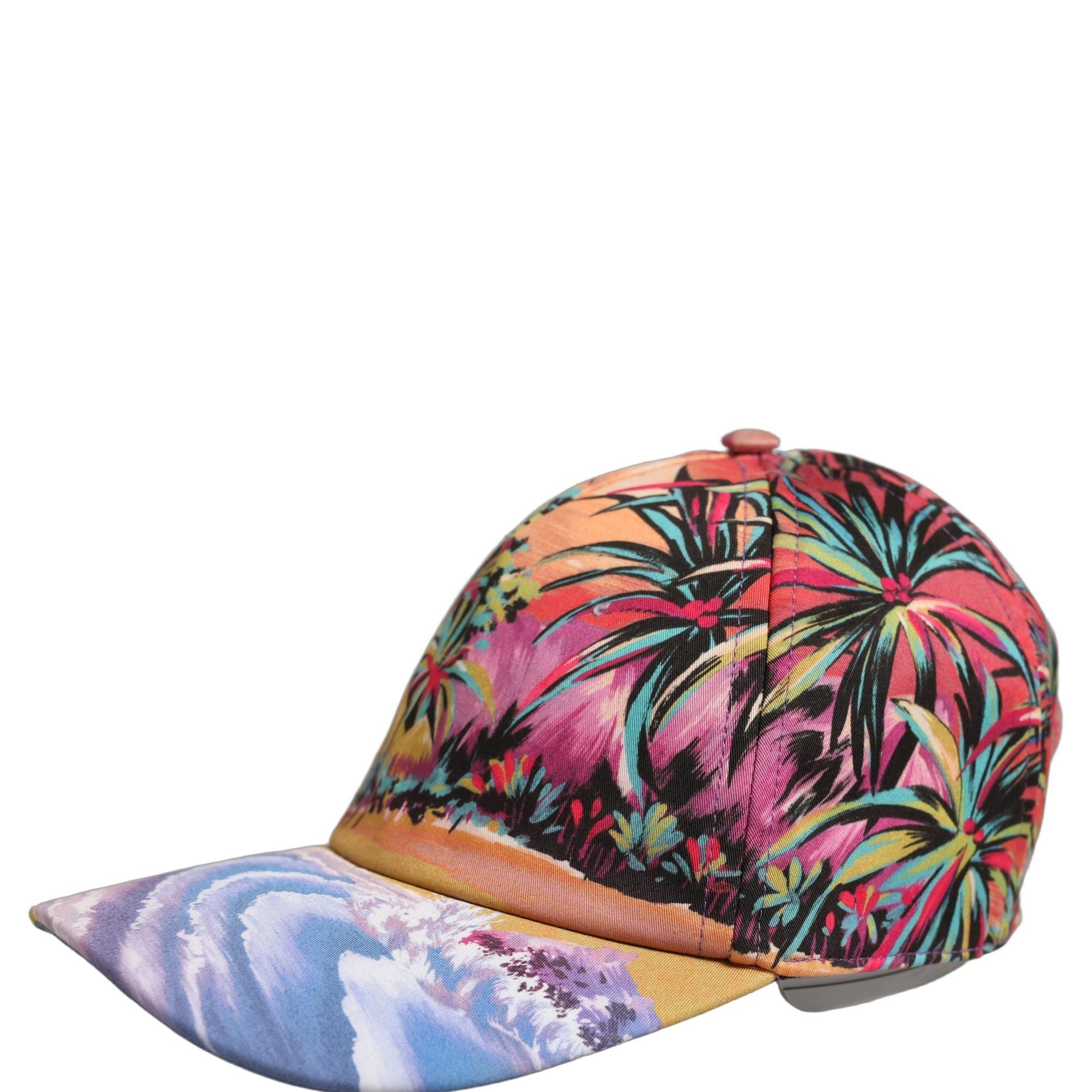 Dolce & Gabbana Multicolor Tropical Themed Baseball Capello Hat