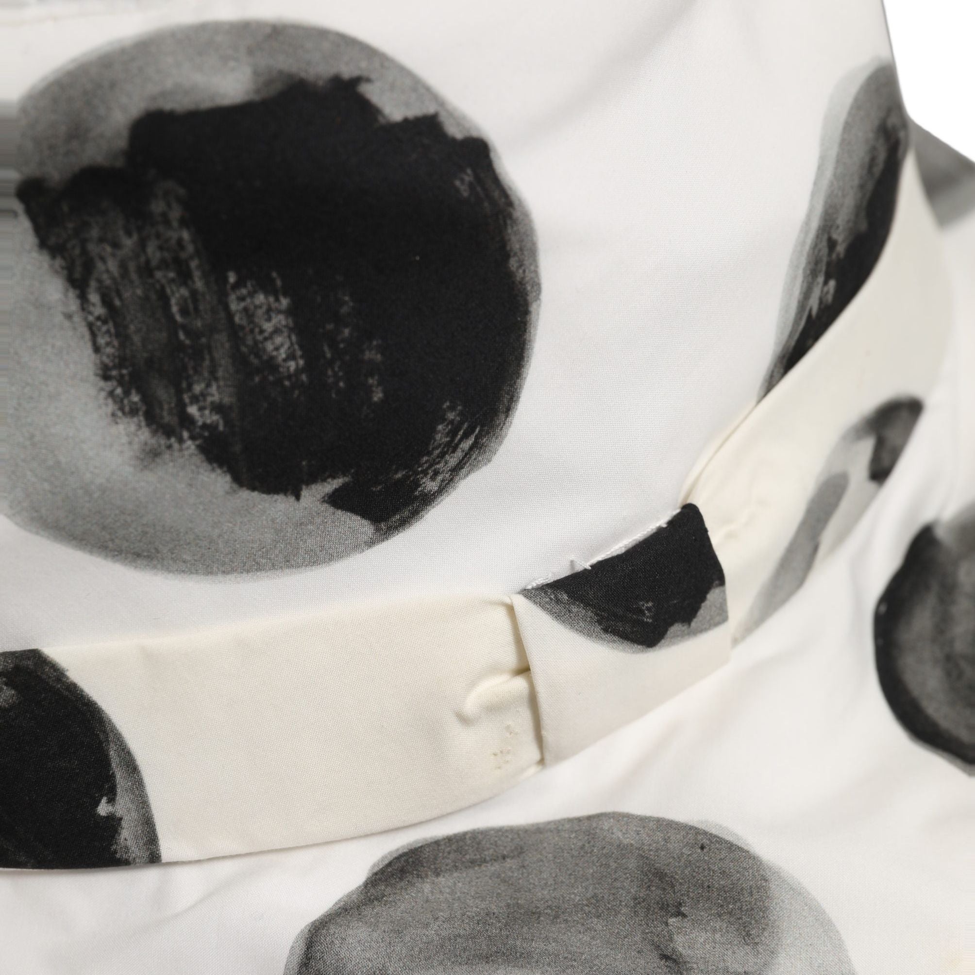 Dolce & Gabbana White Cotton Big Polka Dot Pattern Bucket Hat