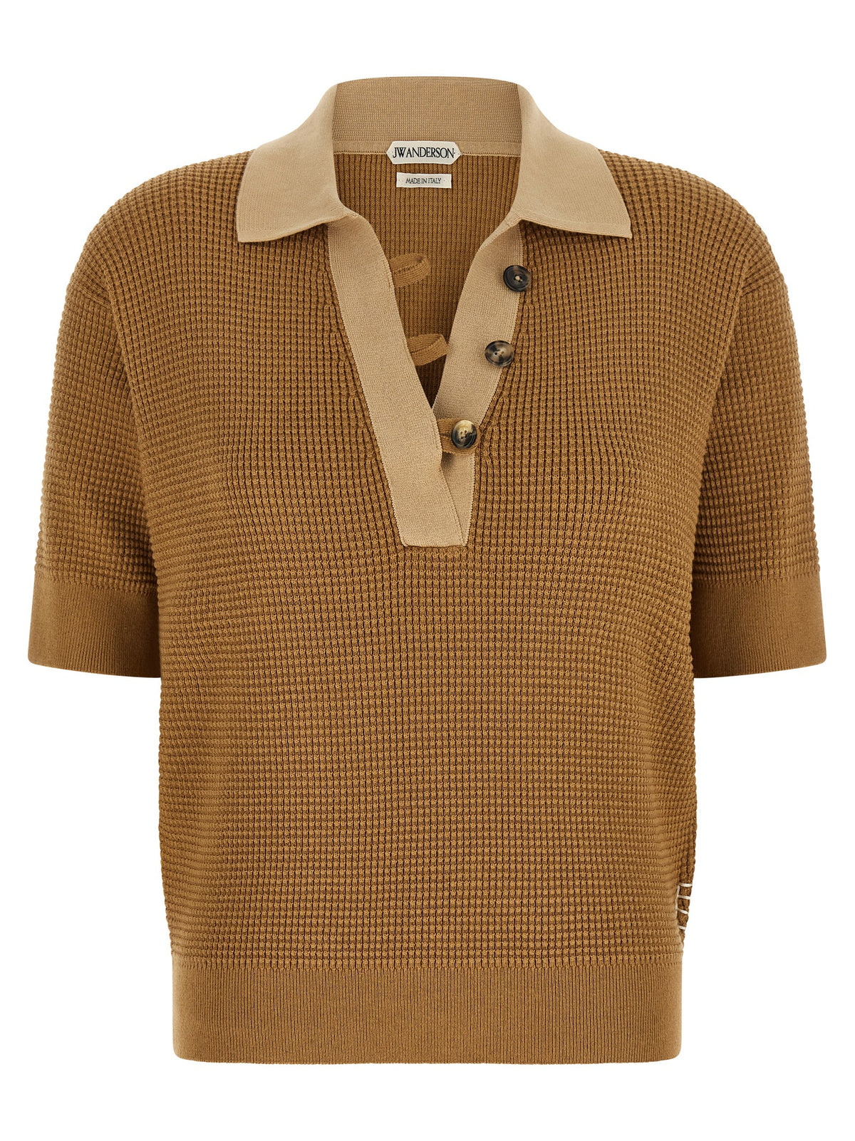 J.W.Anderson Beige Cotton Polo Shirt