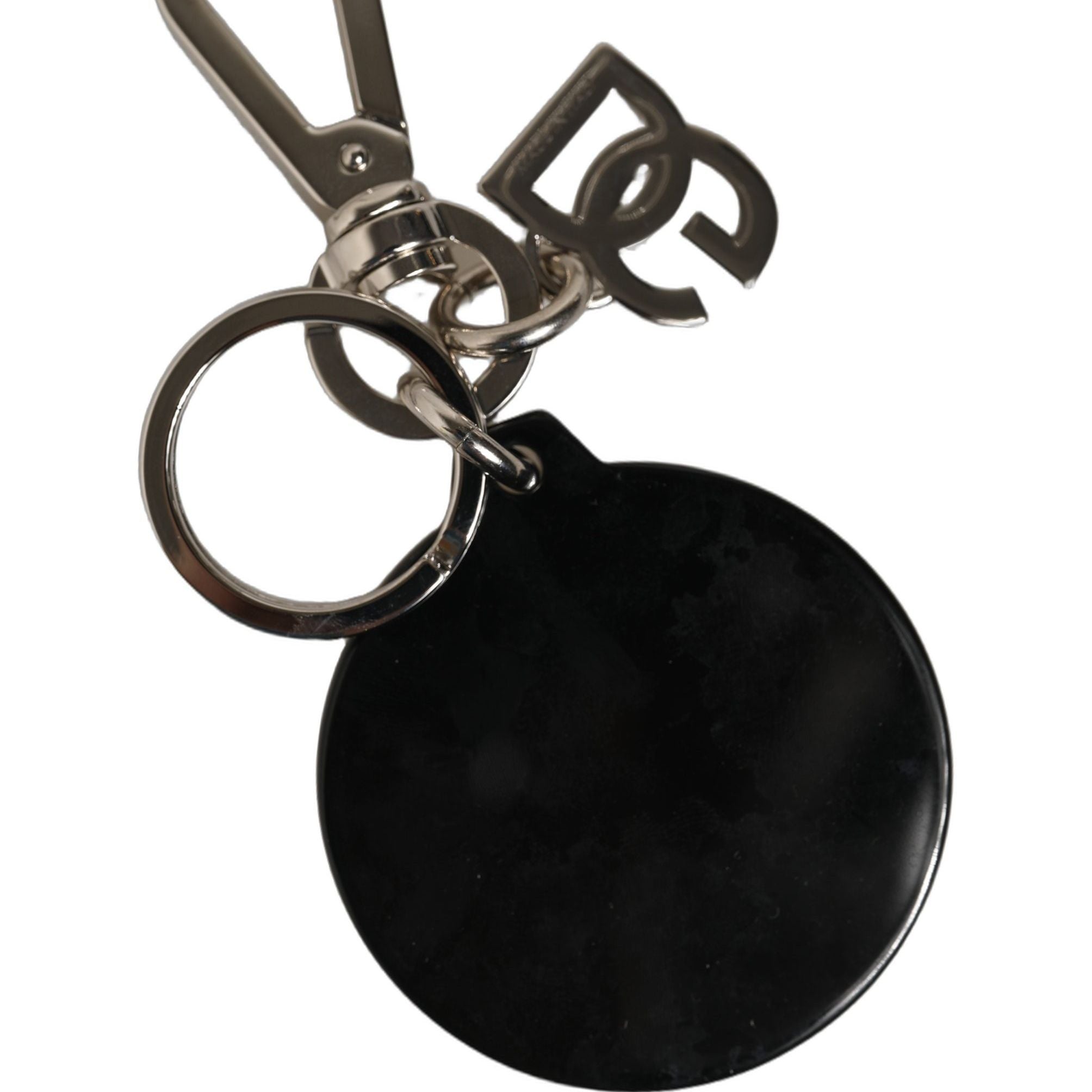 Dolce & Gabbana Black Kaisen Satoru Gojo Charm Metal Keychain Keyring