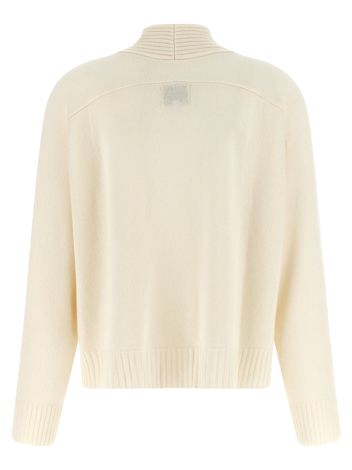 Loulou De Saison White Cashmere Cardigan