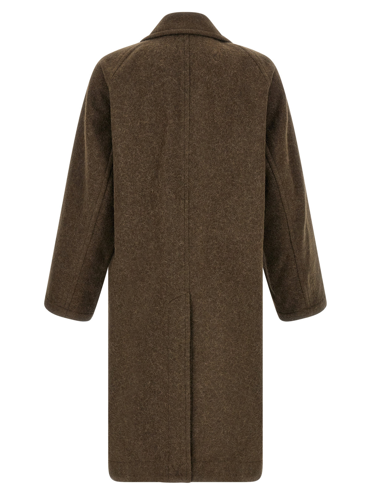 Lemaire Brown Wool Coat