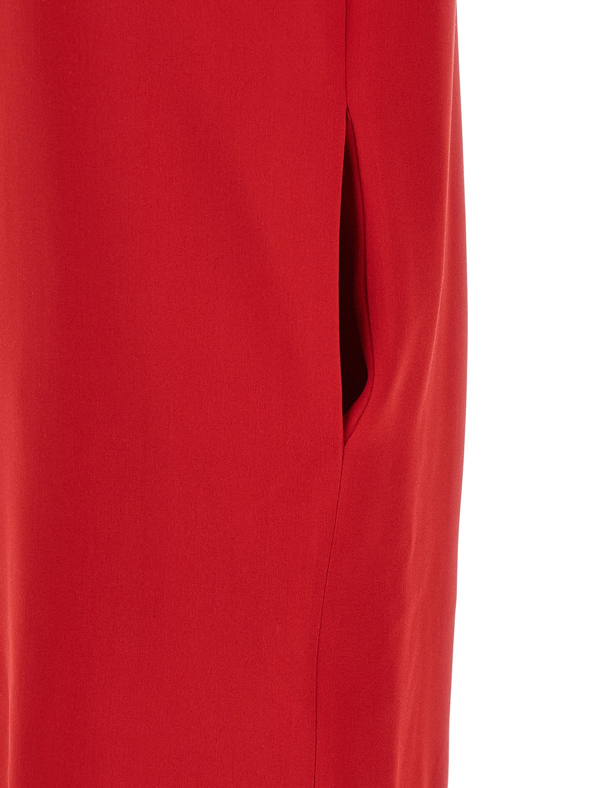 Valentino Garavani Red Silk Short Dress