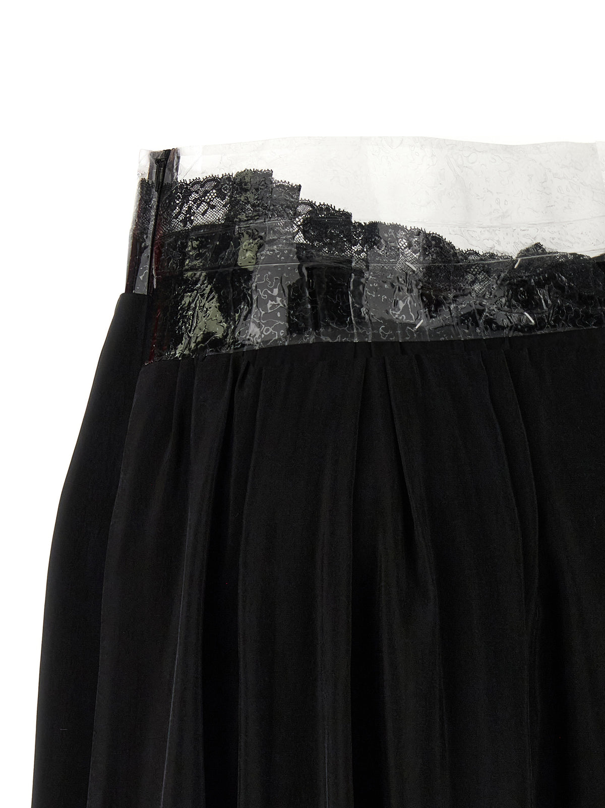 Maison Margiela Black Copper Mini Skirt