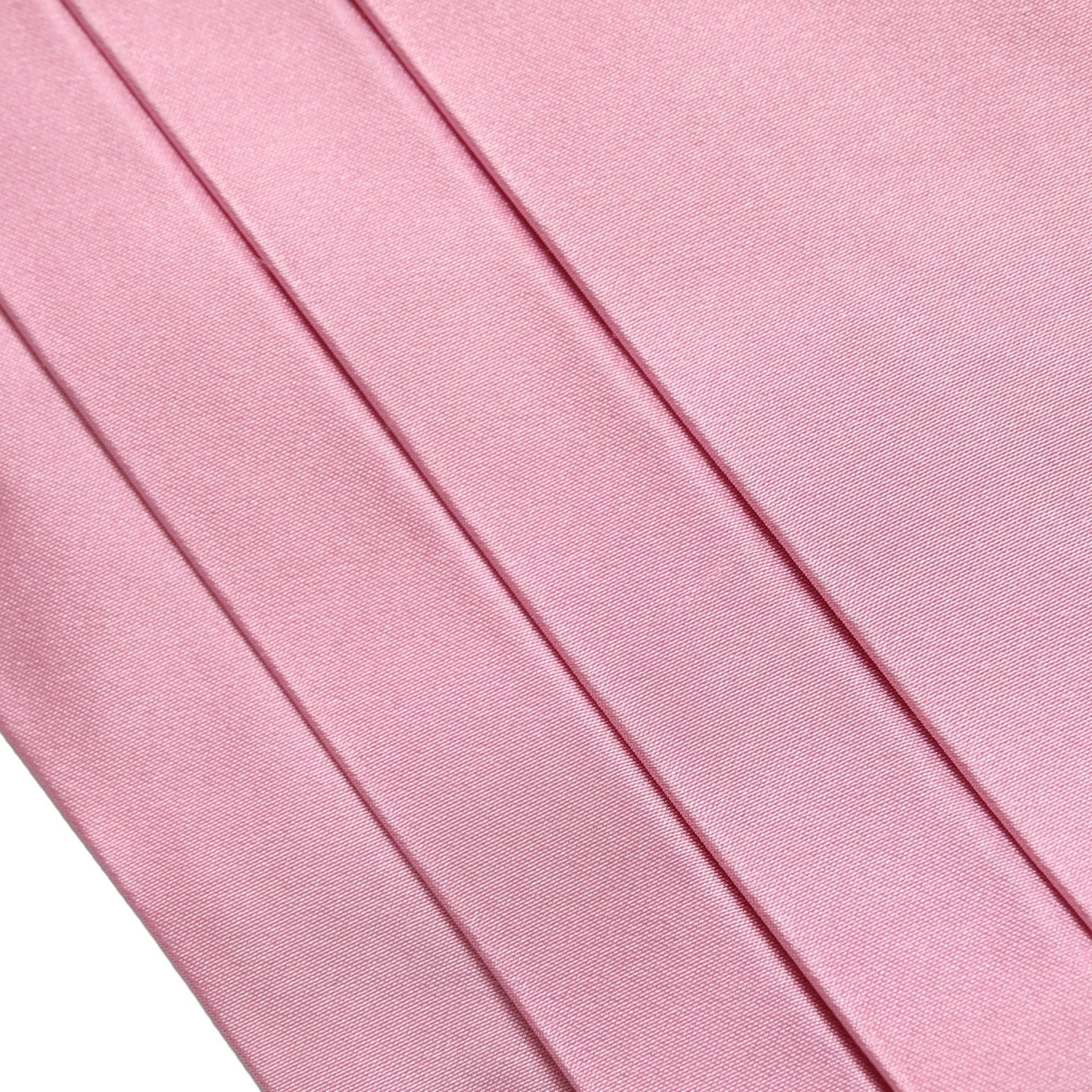 Dolce & Gabbana Pink Men 100% Silk Belt Waist Cummerbund
