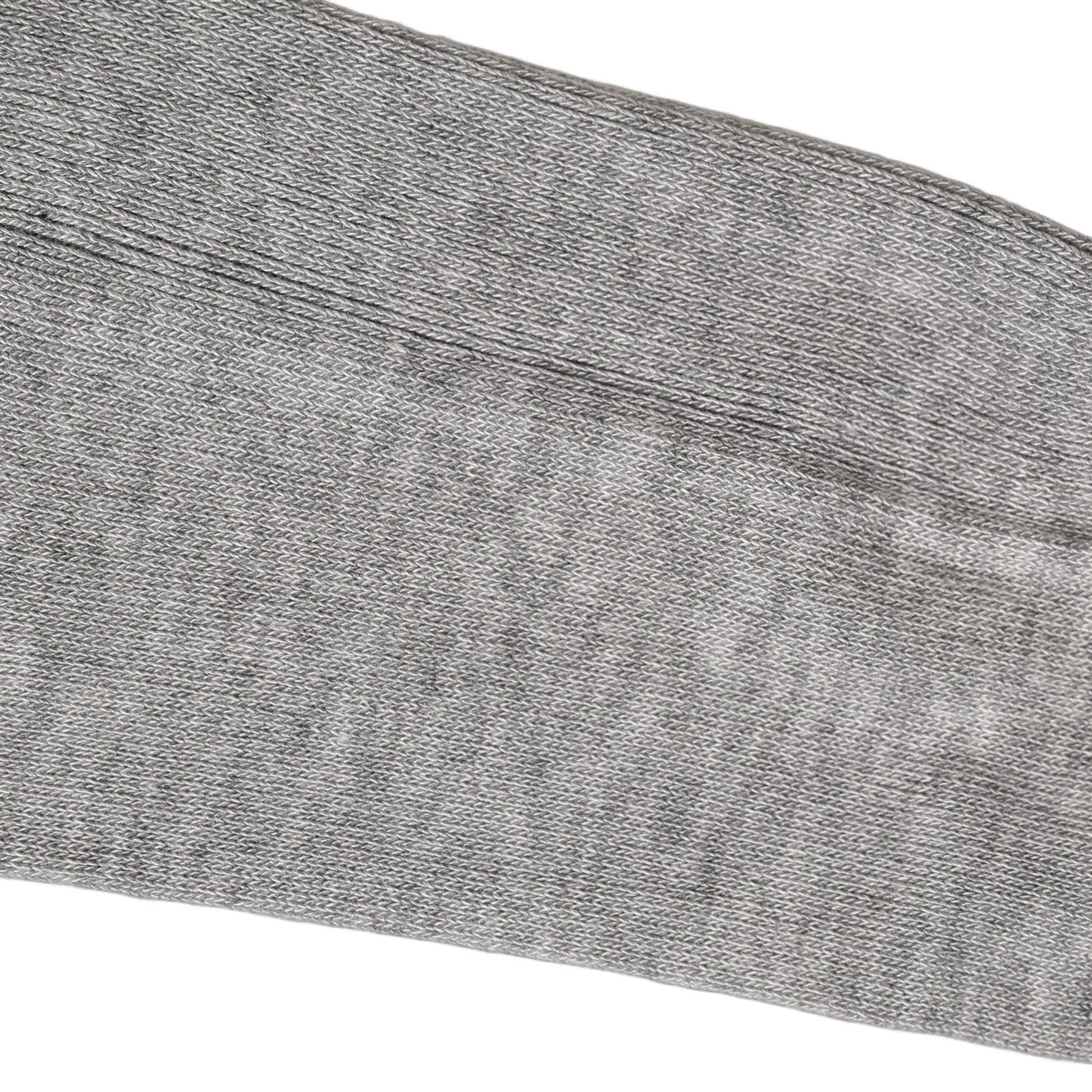 Dolce & Gabbana Men Gray Viscose Over The Calf Accessory Socks