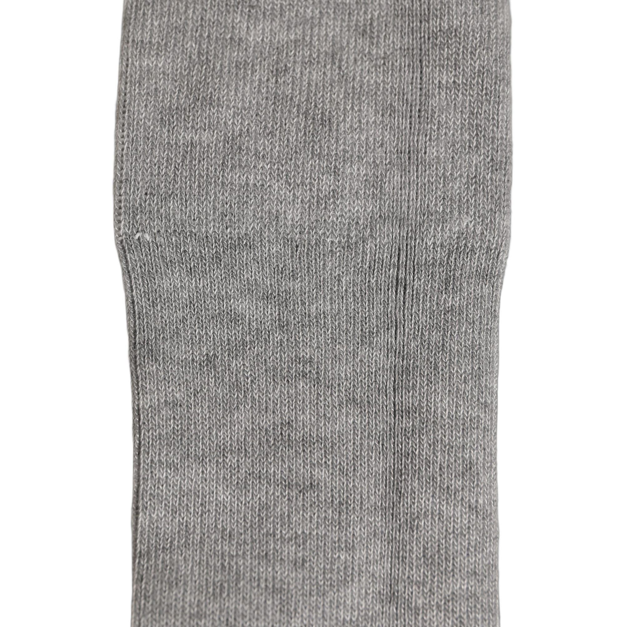 Dolce & Gabbana Men Gray Viscose Over The Calf Accessory Socks