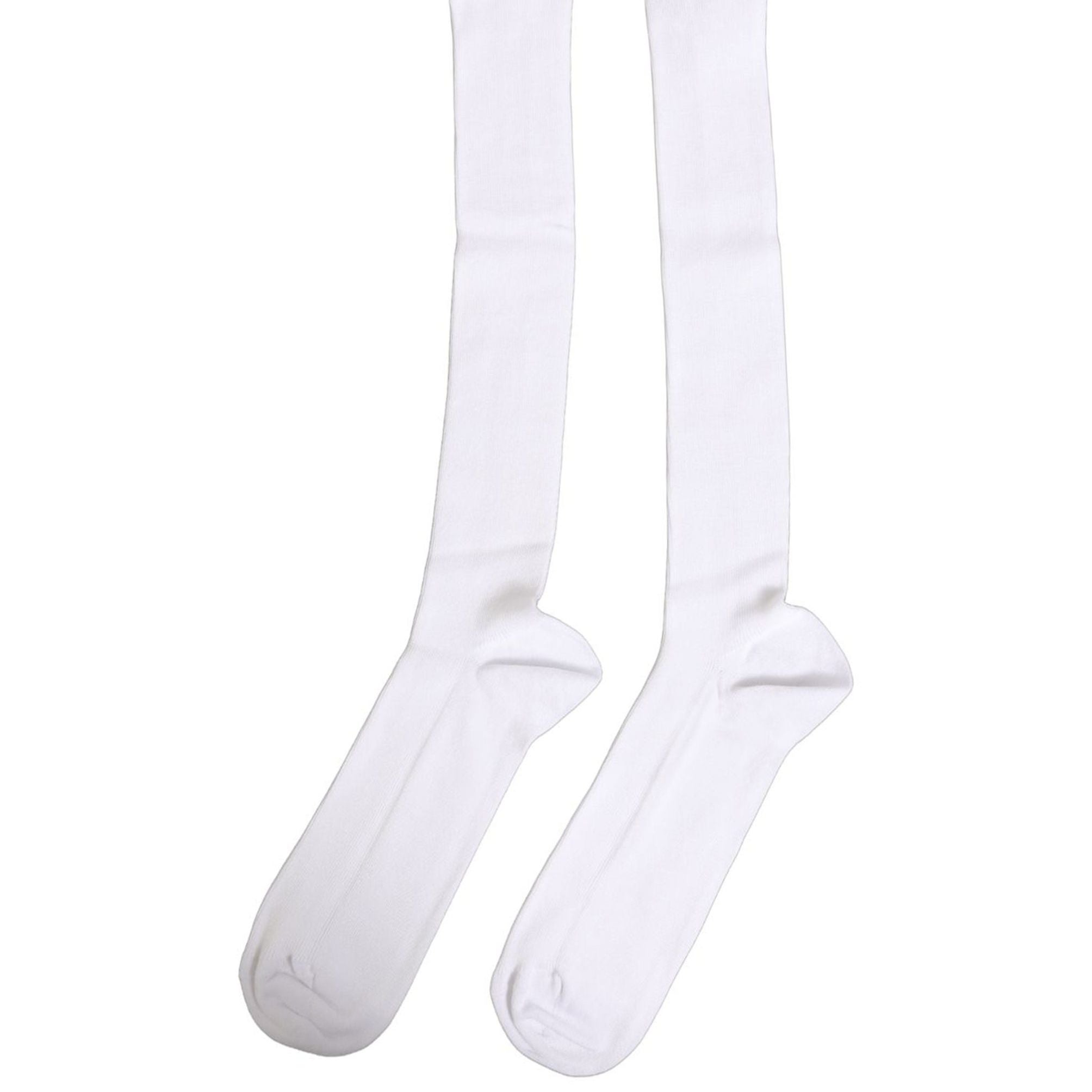 Dolce & Gabbana Men White Viscose Over The Calf Accessory Socks