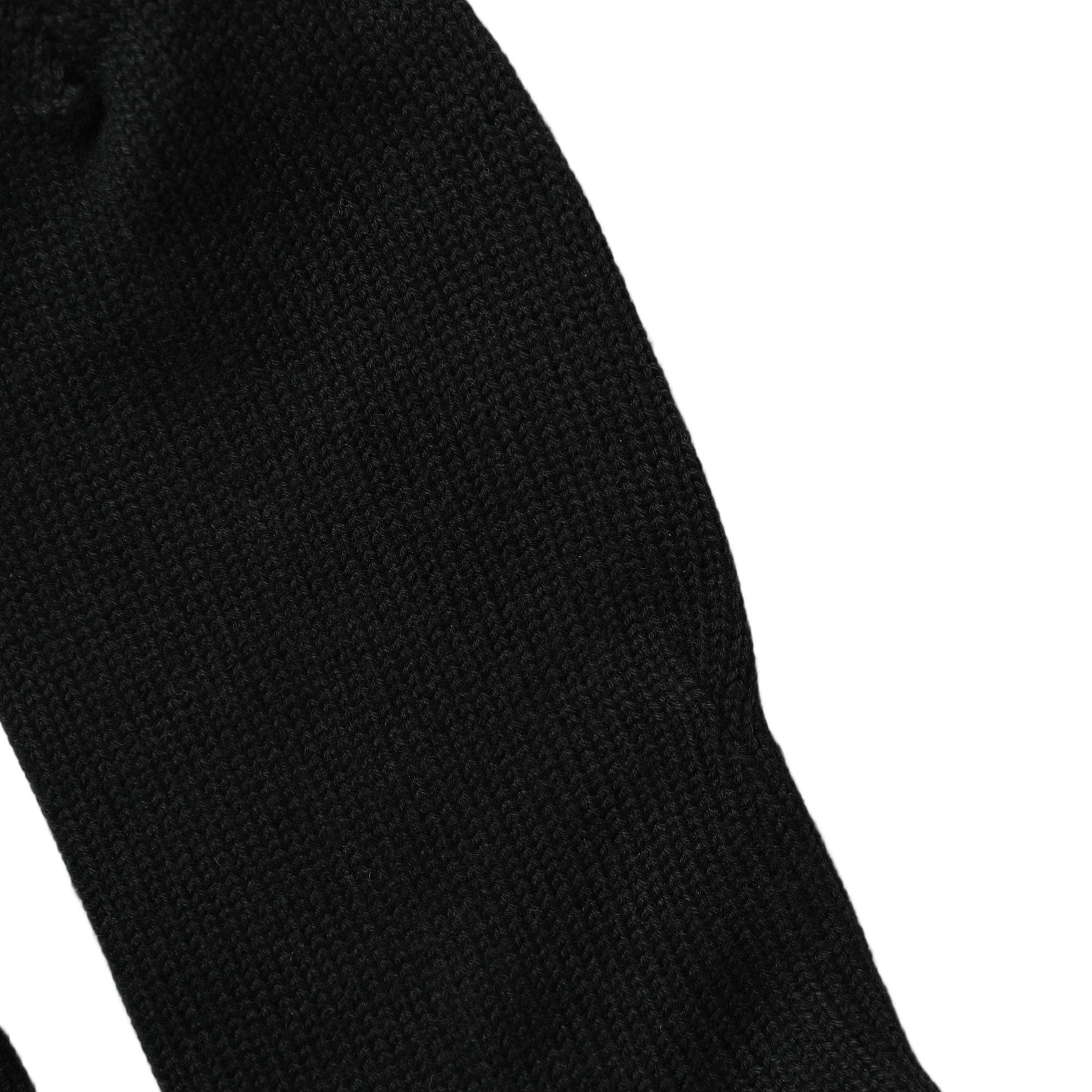 Dolce & Gabbana Black Sequin Cotton Knit Mid Calf Accessory Socks
