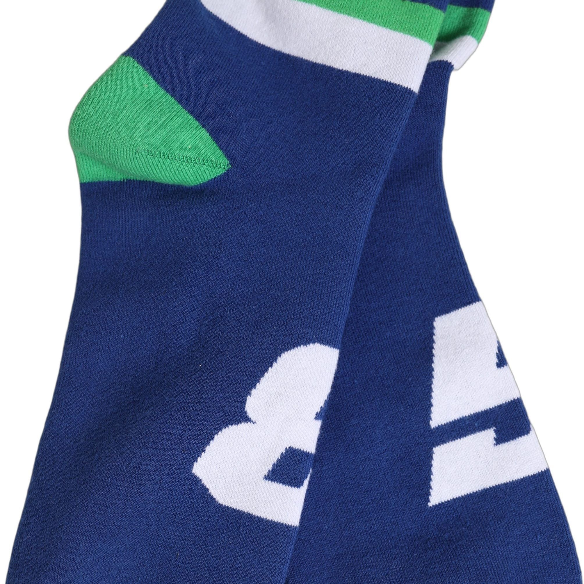 Dolce & Gabbana Men Multicolor Cotton Knee High Accessory Socks