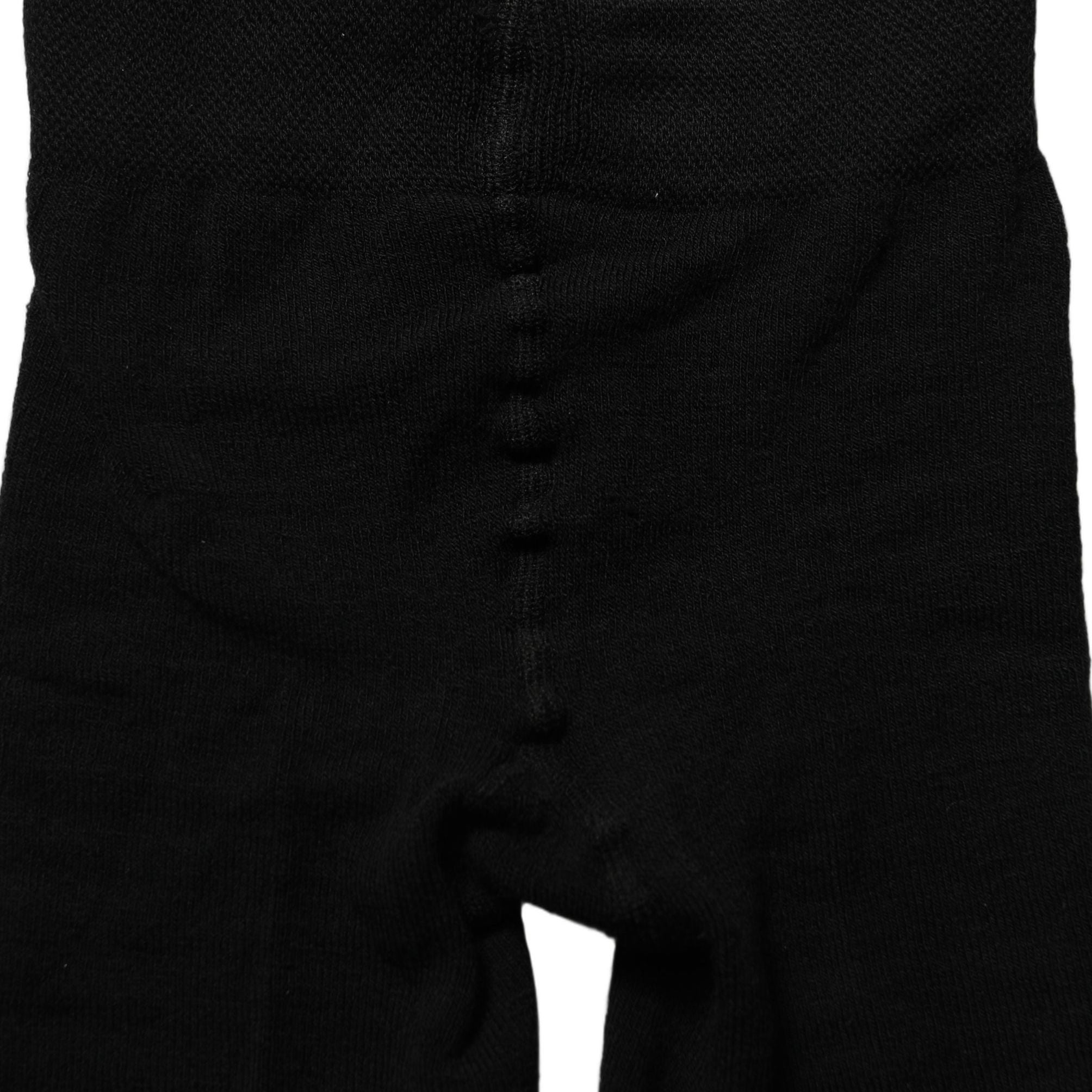 Dolce & Gabbana Black Wool Stretch Tights Stocking Accessory Socks
